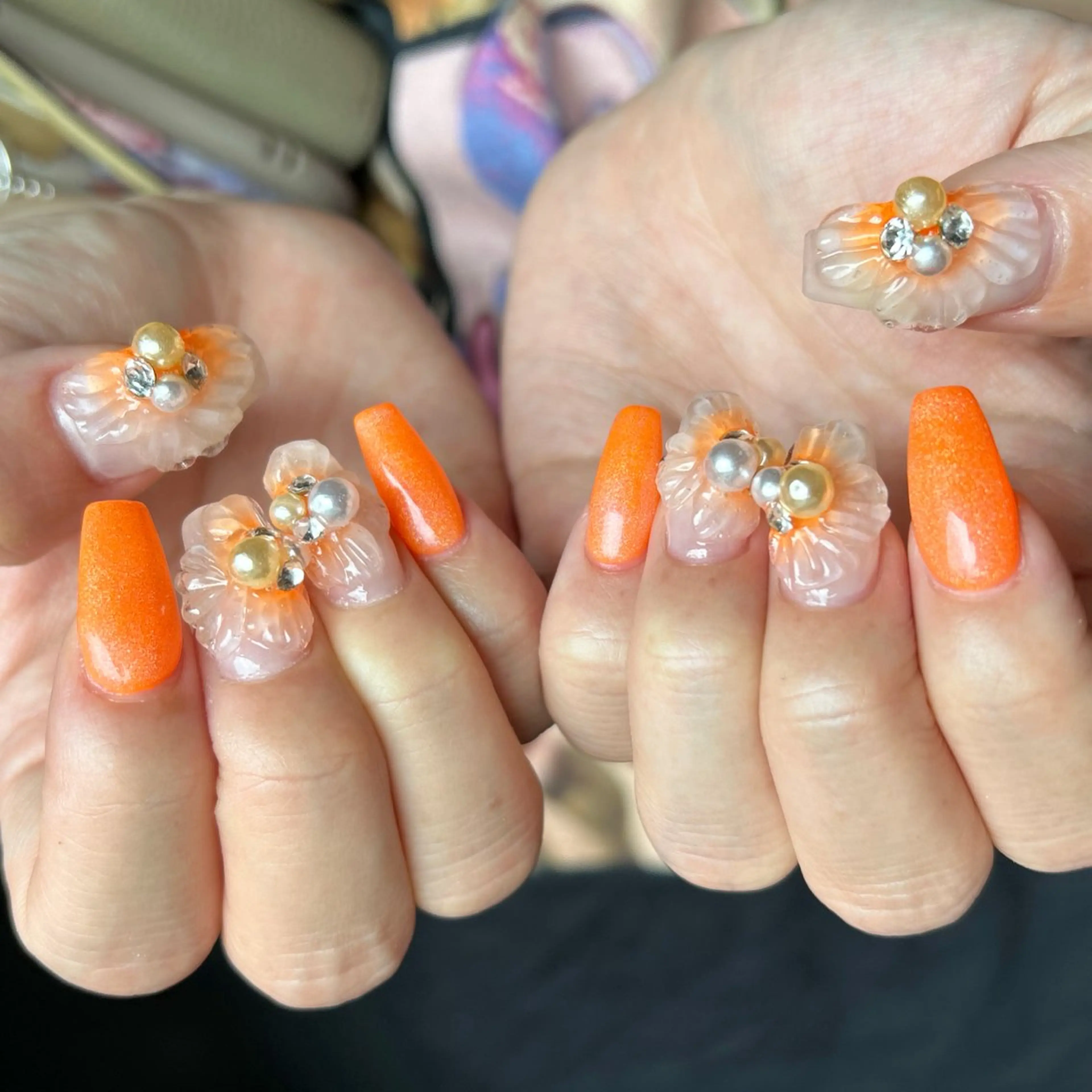 ネイル ハンドネイル フットネイル ✴︎ Delightのネイルデザイン