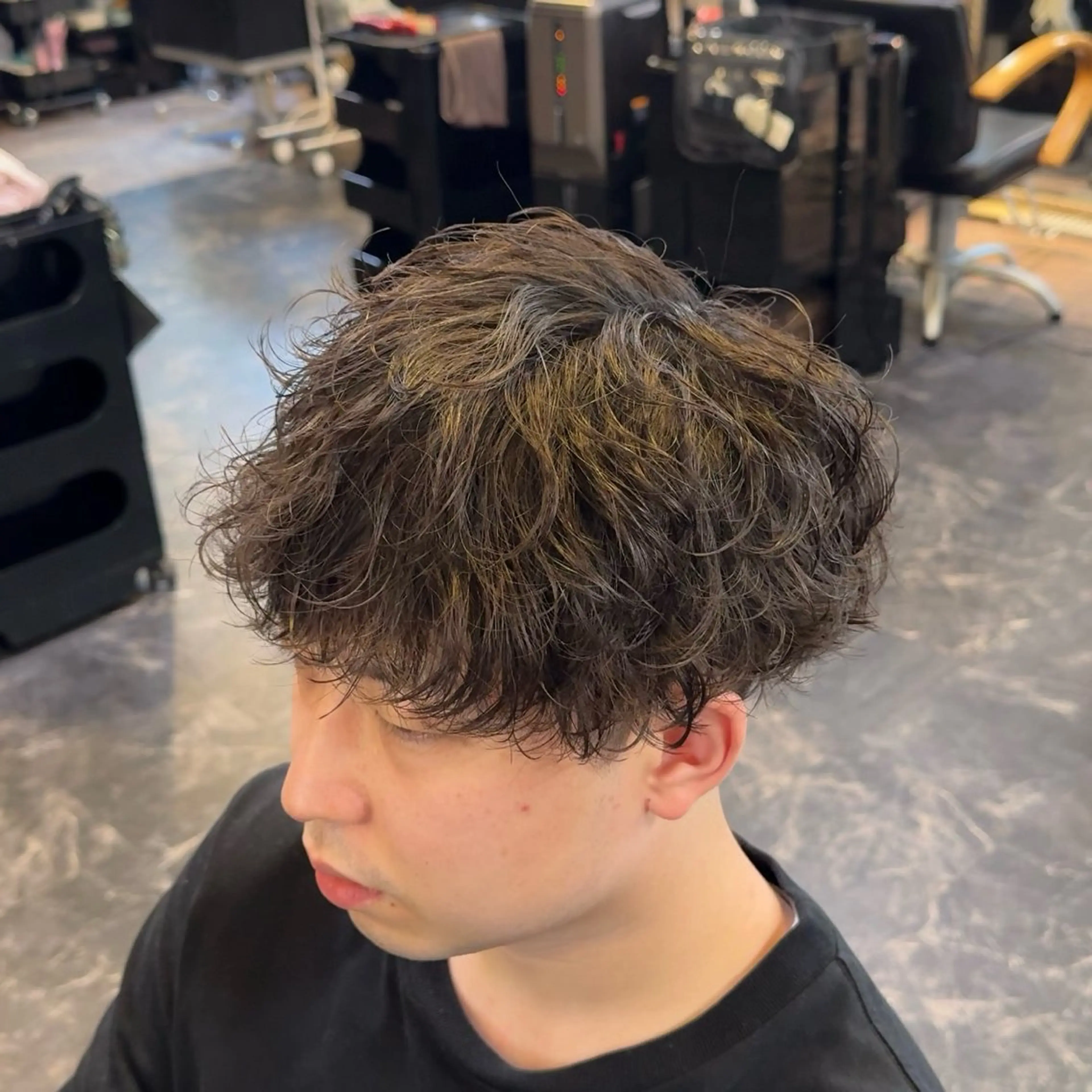 【12月限定人気No.1🥇】メンズカット+デザインケアパーマの写真