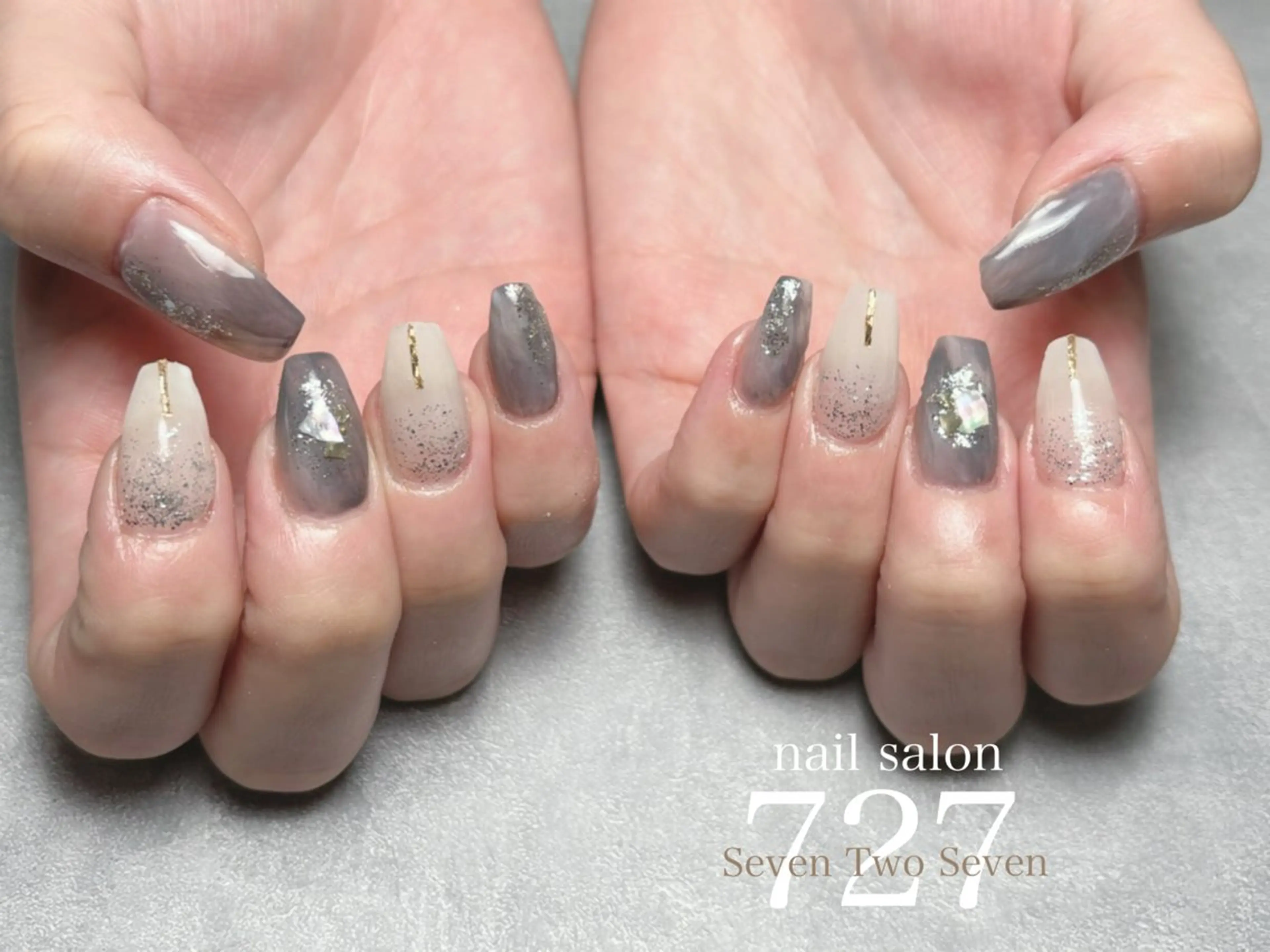 ネイル ハンドネイル 727 nailのネイルデザイン