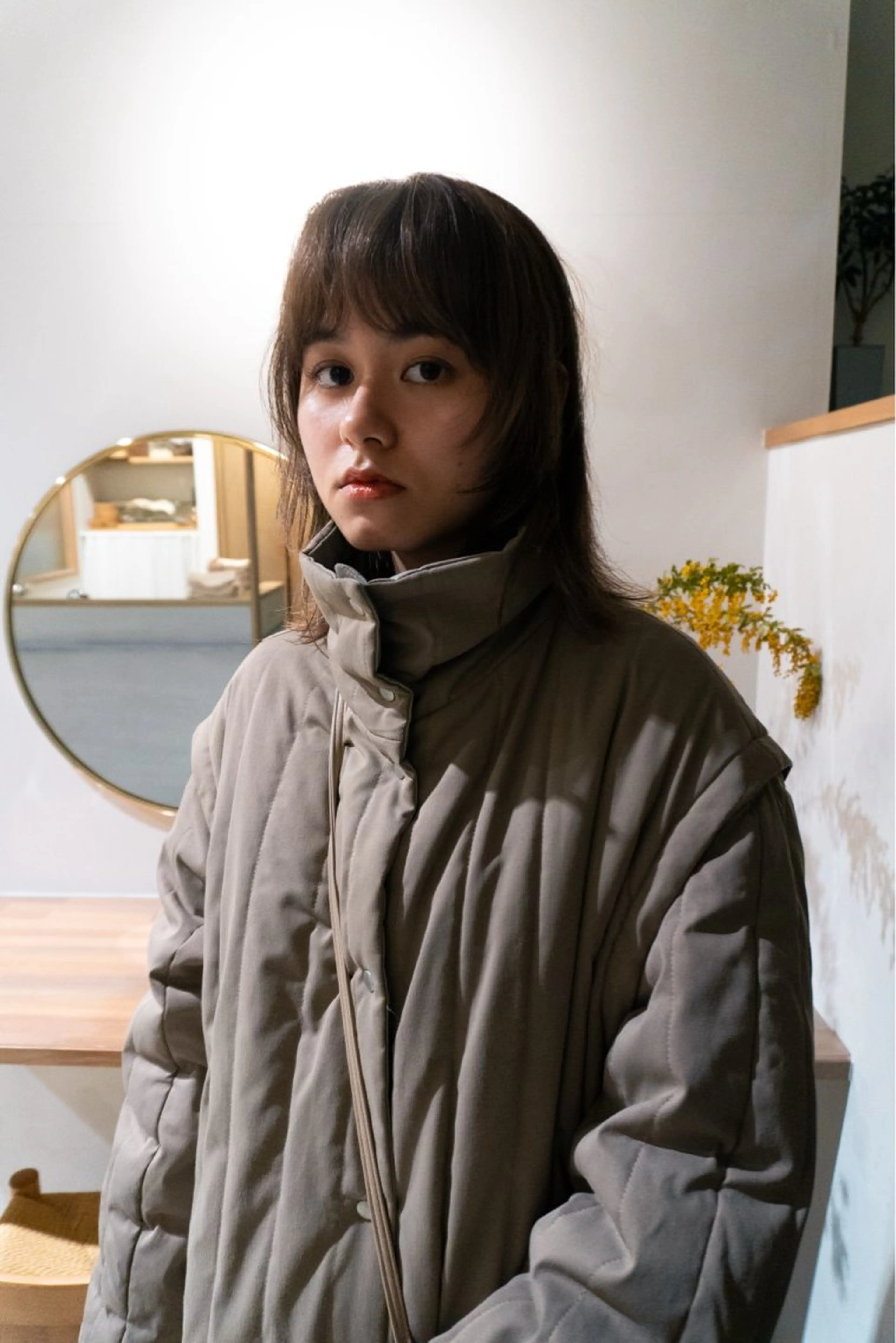 ロング レイヤーカット メンズハイトーン/栄 /イトウタケルのヘアスタイル