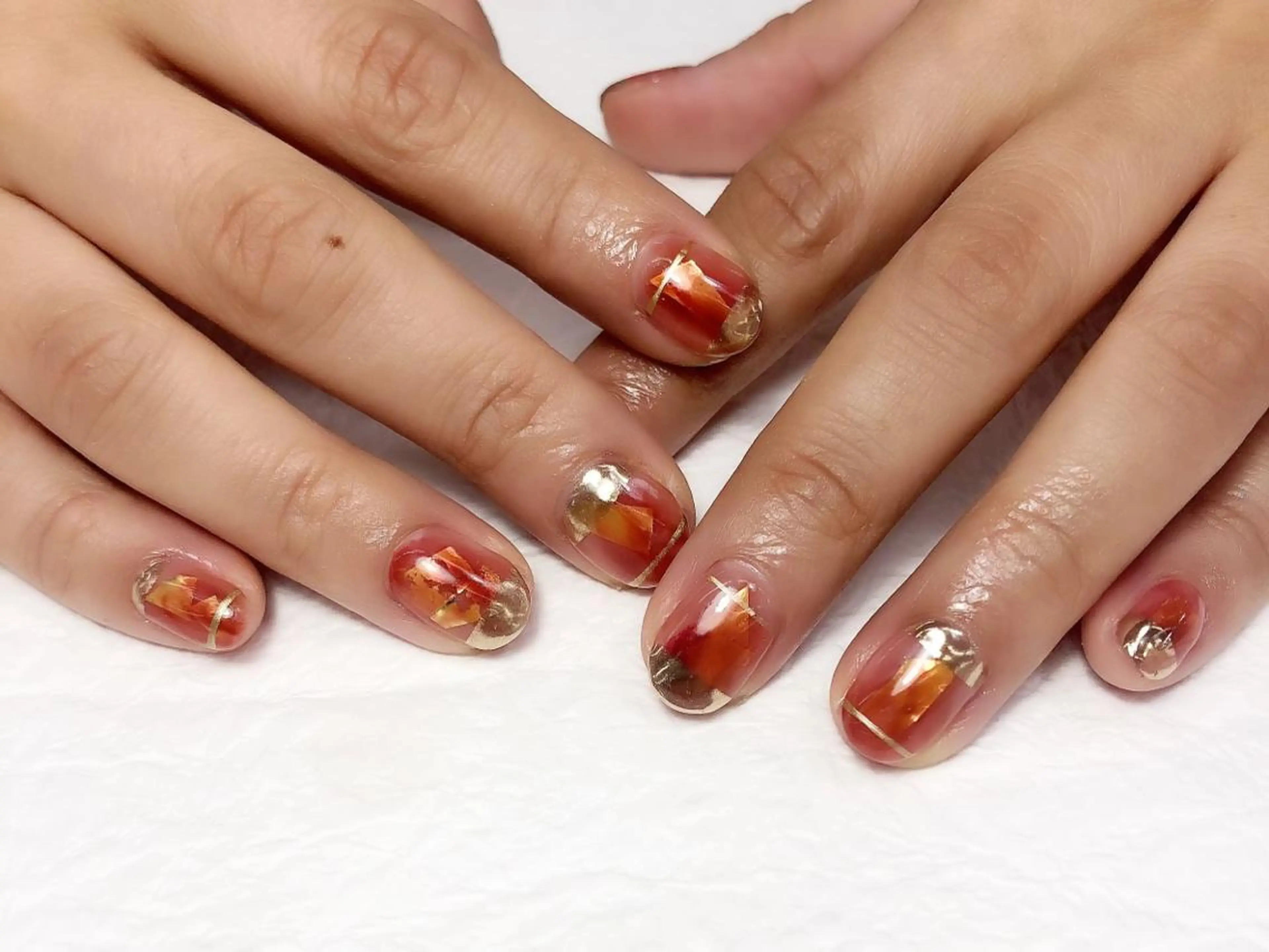 ネイル クリアネイル ニュアンスネイル Y nail なんば堀江店のネイルデザイン