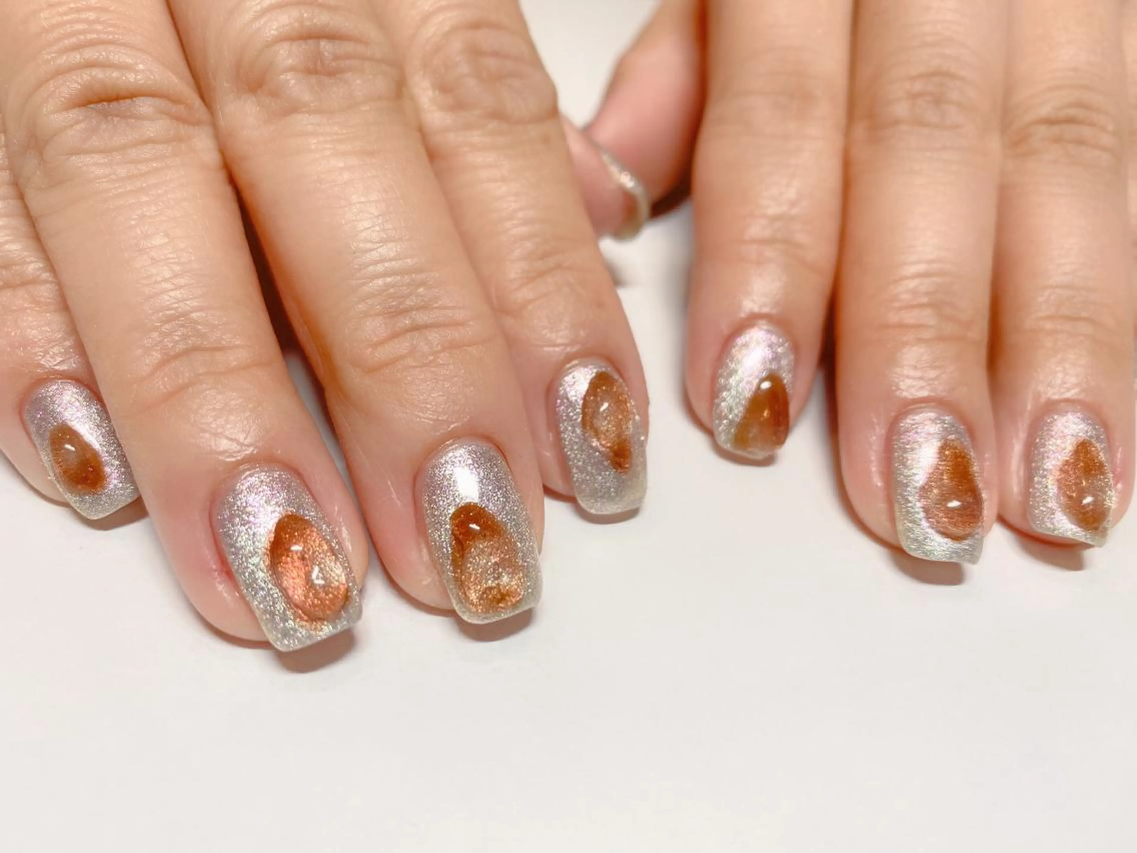 ネイル マグネットネイル ハンドネイル 表参道colore所属・表参道colore店 REICAのネイルデザイン