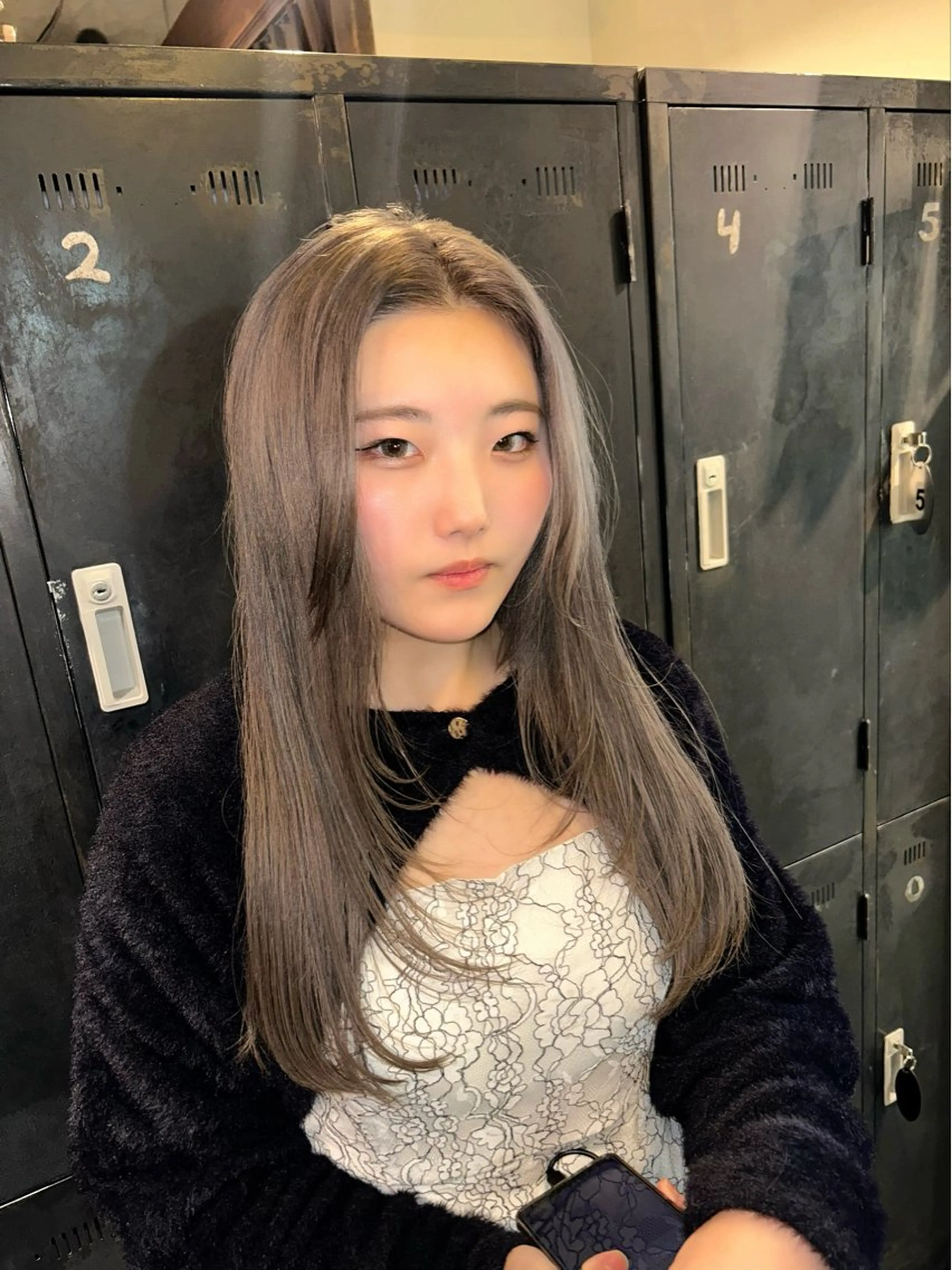 ロング カット ヘアカラー トリートメント L STUDIO所属・ハイトーン/ブリーチ 🧁soraのヘアスタイル