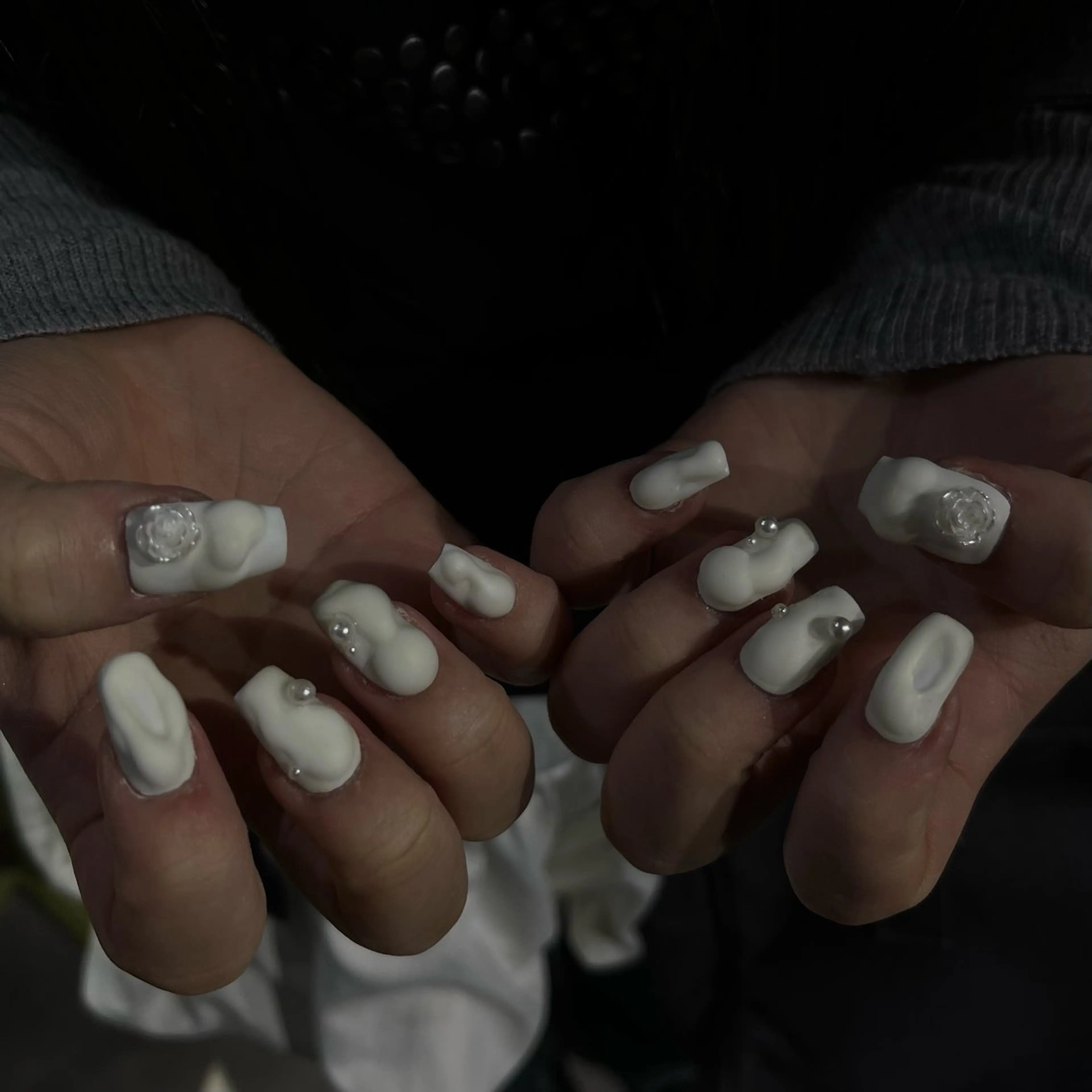 ネイル ハンドネイル フットネイル 小川 柚香のネイルデザイン