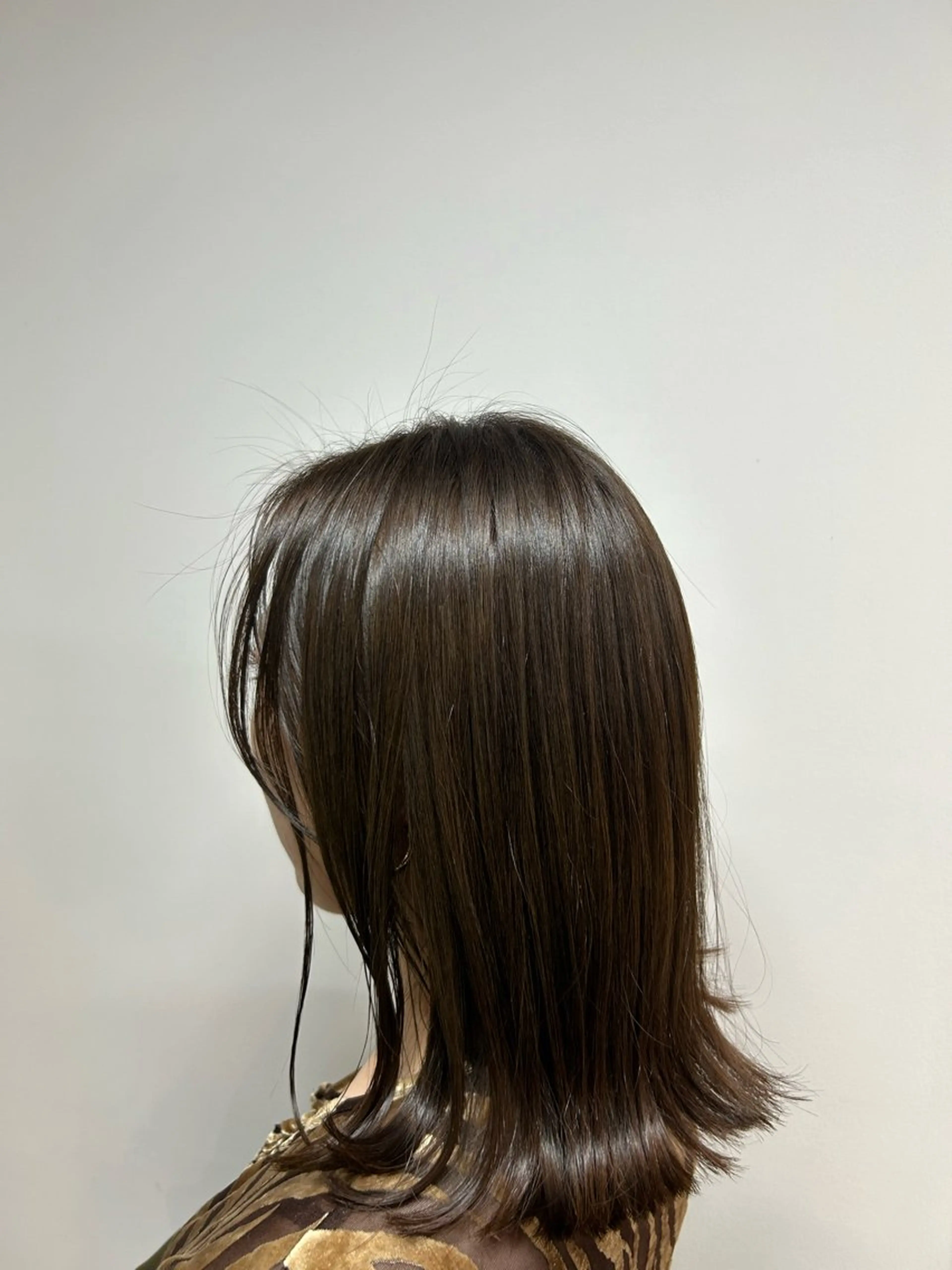 ミディアム カラー 相澤 拳のヘアスタイル