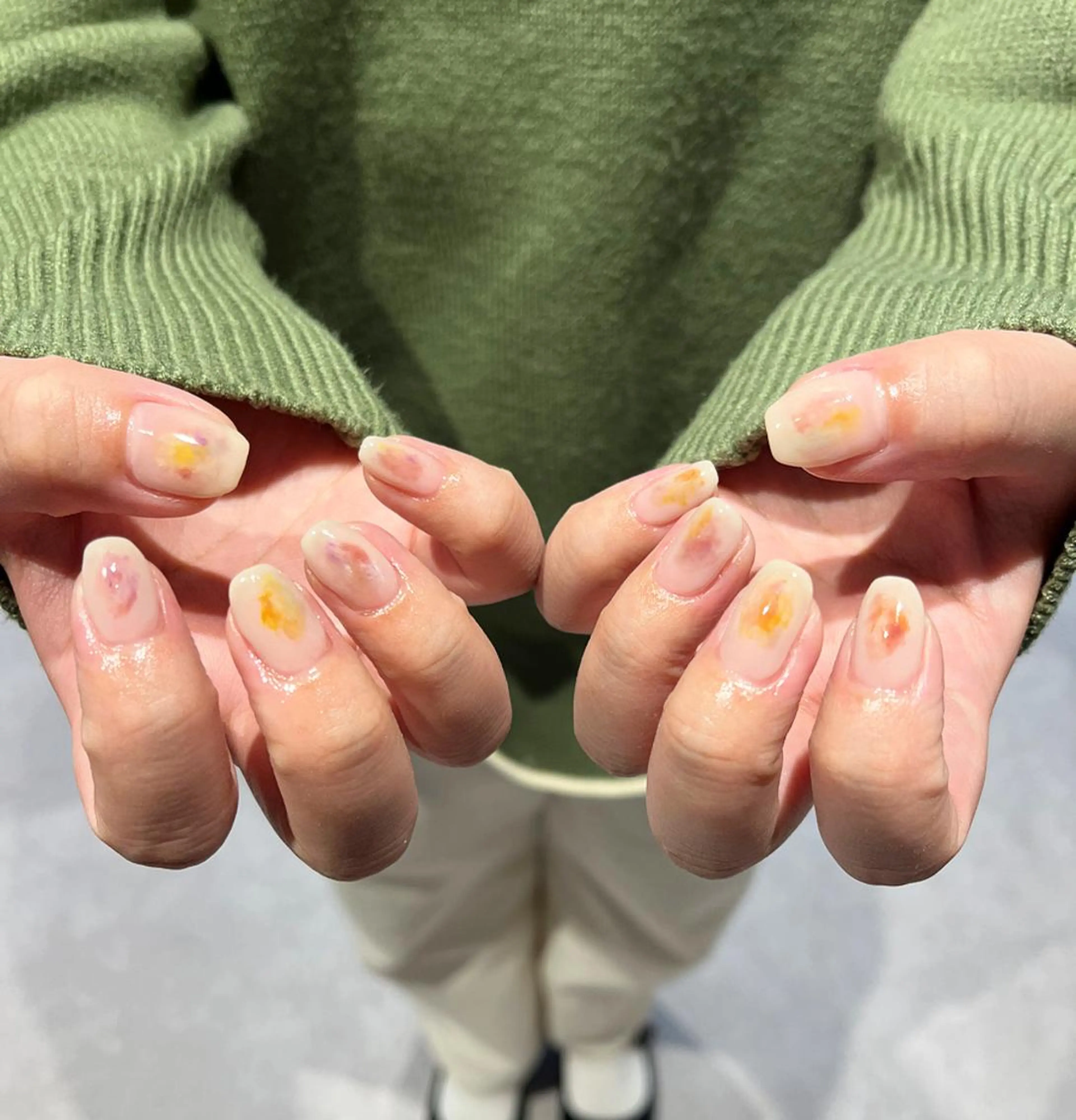 ネイル 春ネイル nail＊ runa🌻のネイルデザイン