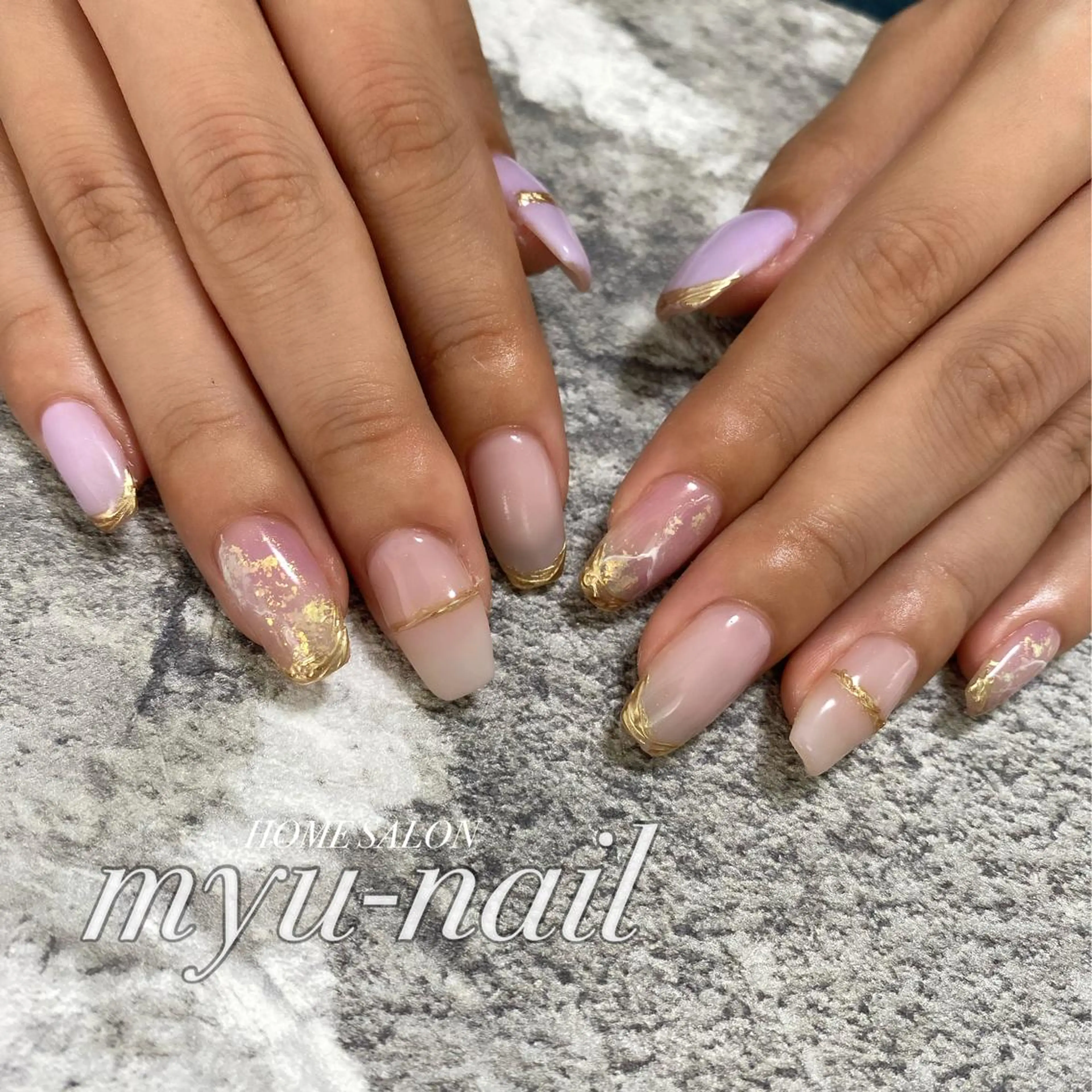 ネイル ホームサロン myu-nailのネイルデザイン