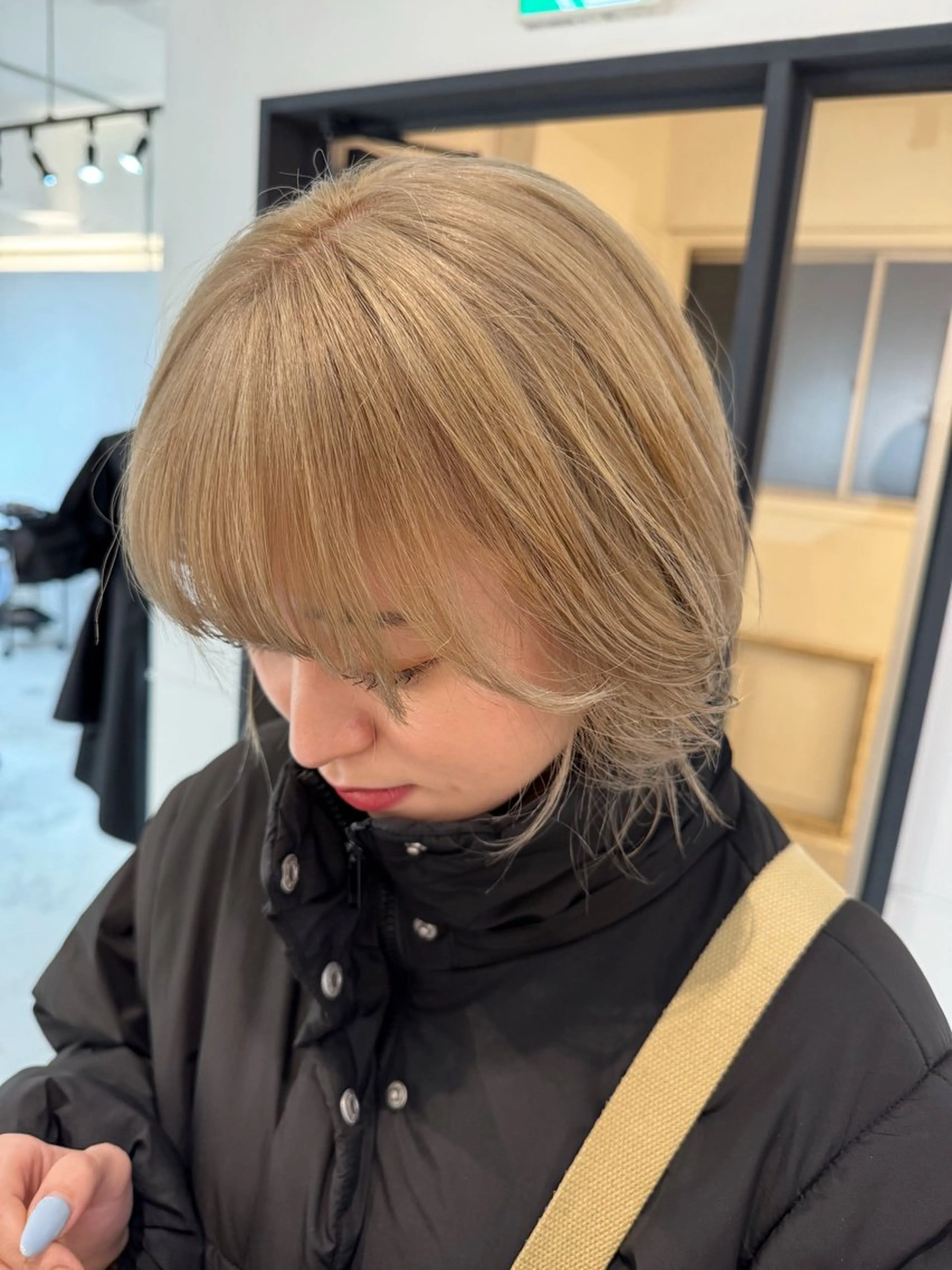 【ミニモ学割】ブリーチ込みダブルカラー✨️の写真