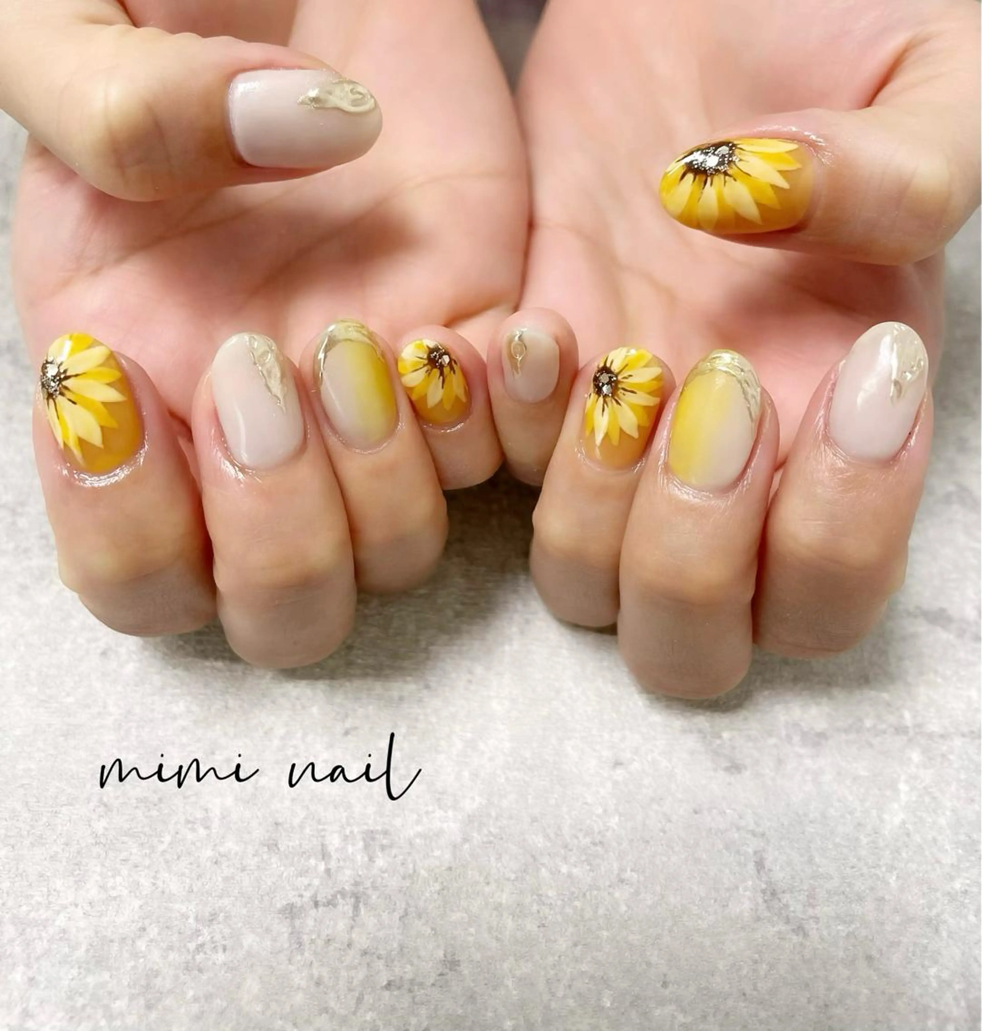 ネイル ハンドネイル mimi nailのネイルデザイン