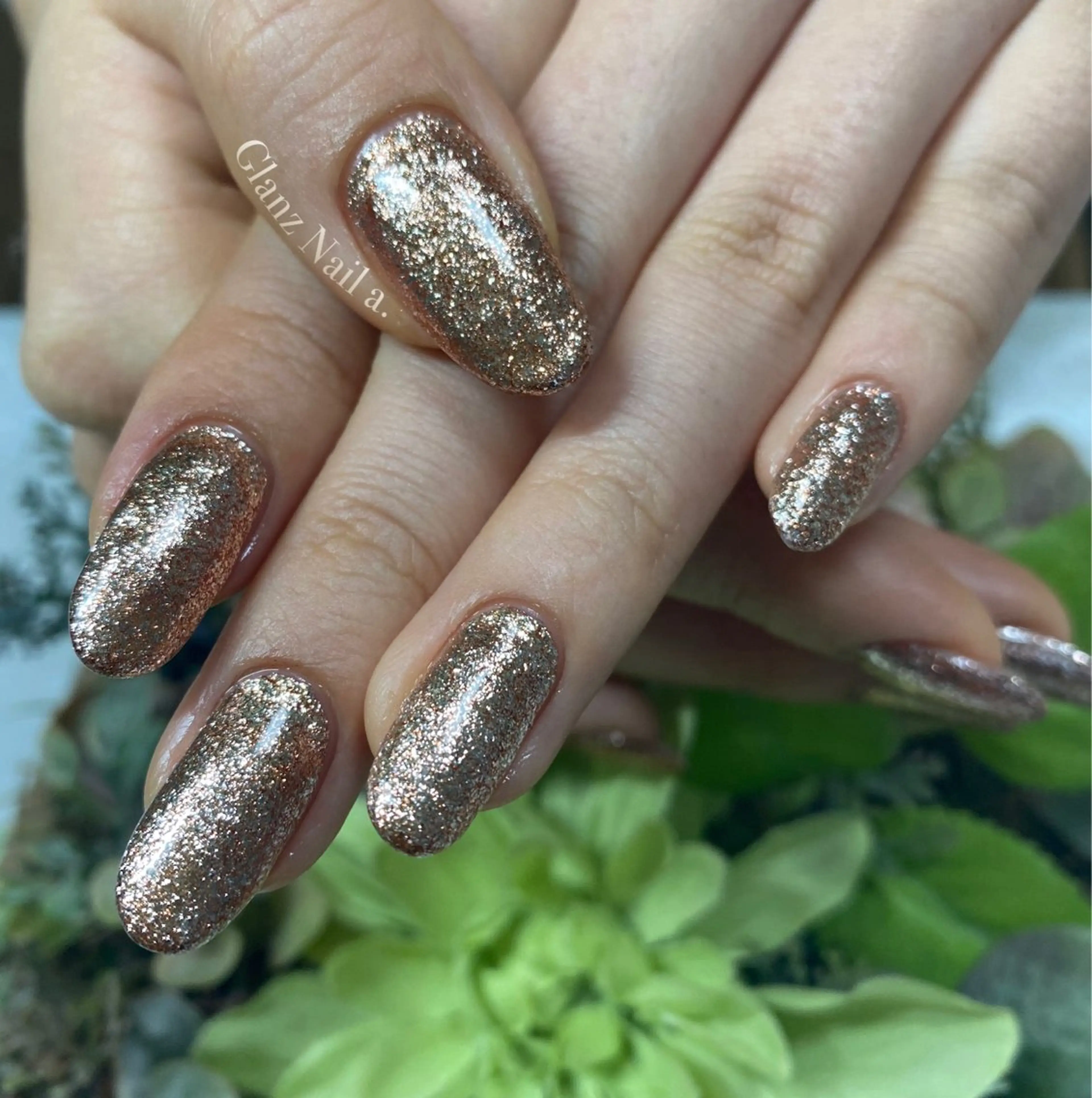 ネイル ワンカラーネイル Glanz  Nail aのネイルデザイン