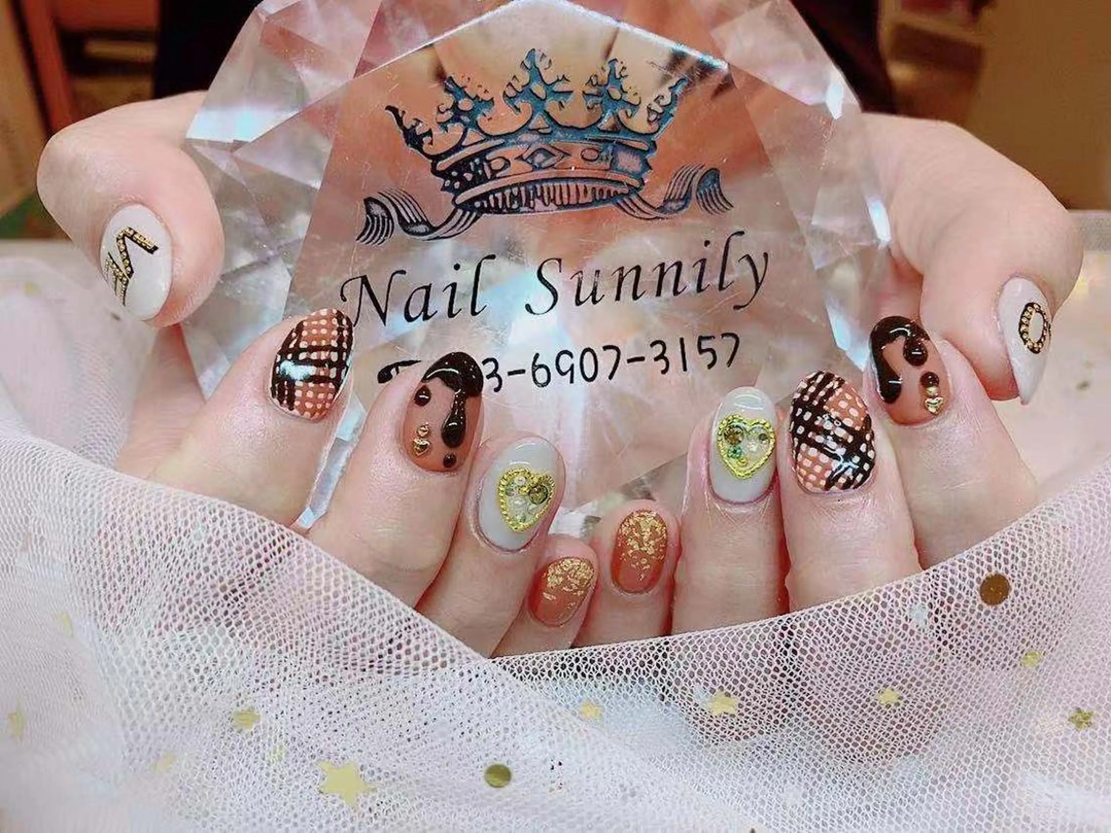 ネイル 長さだし専門店 M2　rikaのネイルデザイン