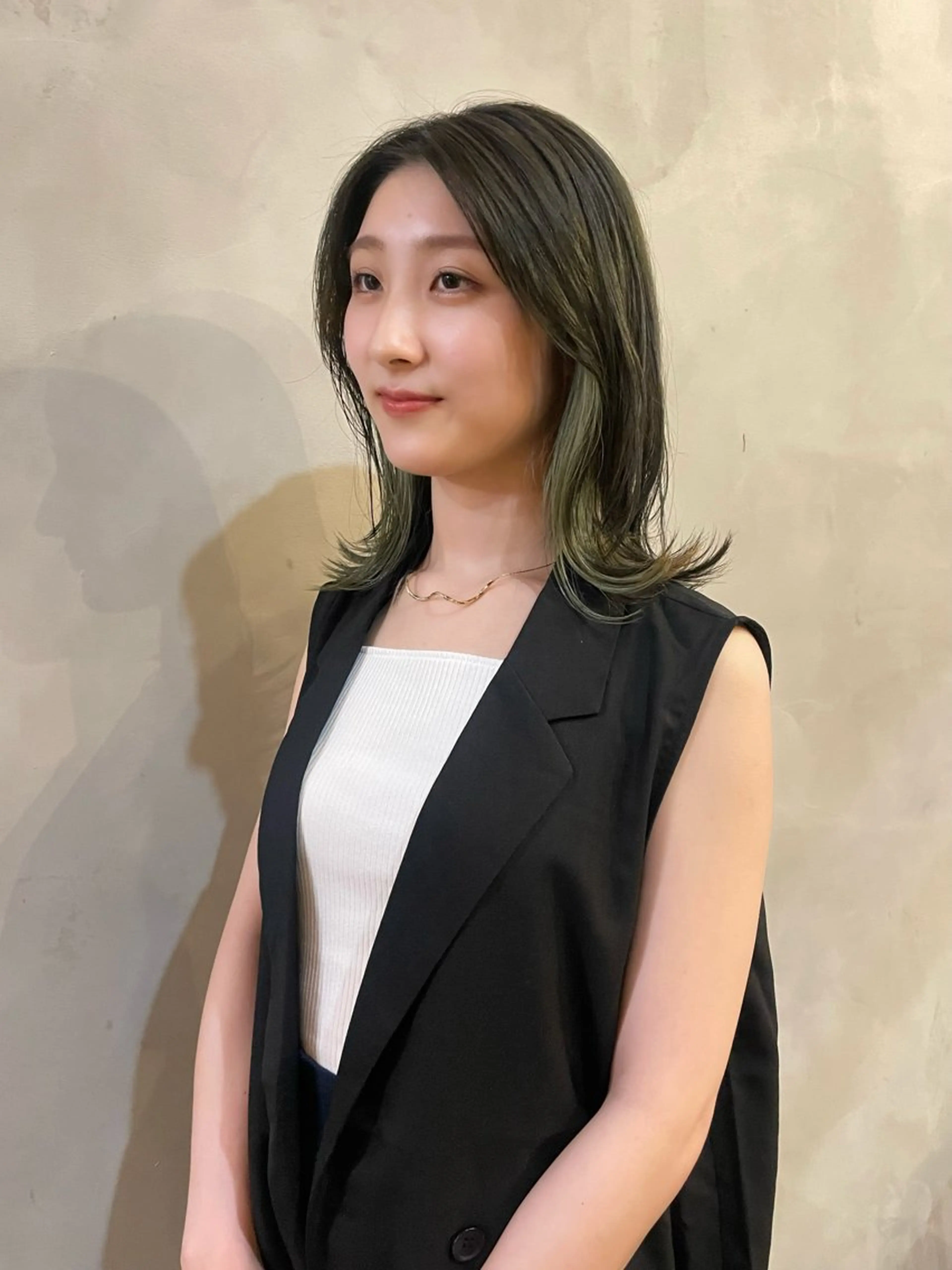 ミディアム tete nico所属・似合わせ/ヘアカラー nanami🌸のヘアスタイル