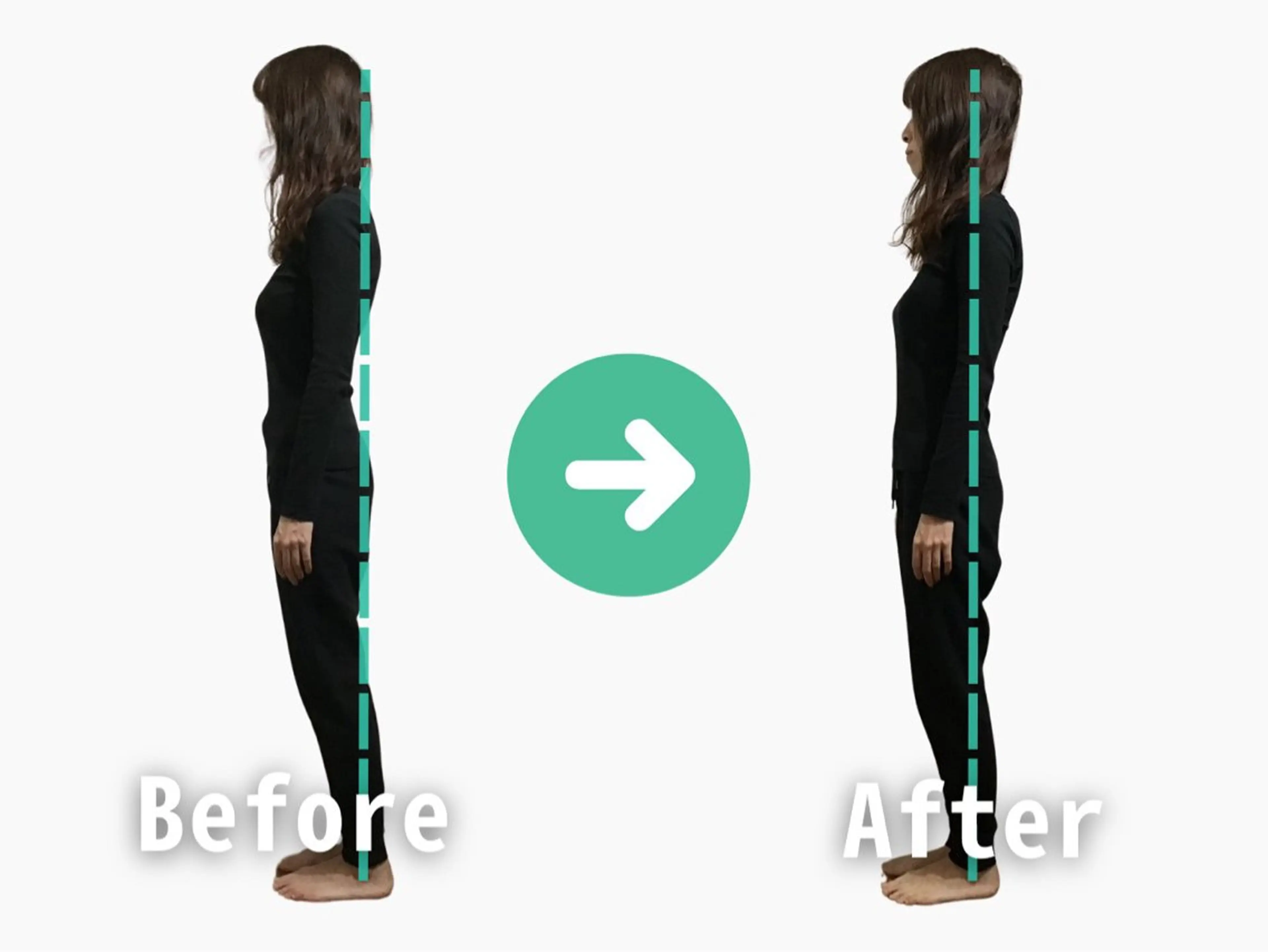 【美容整体】美姿勢整体＋小顔矯正　６０分【反り腰/巻肩/猫背/ストレートネック/左右差/骨盤/エラ/フェイスライン】の写真