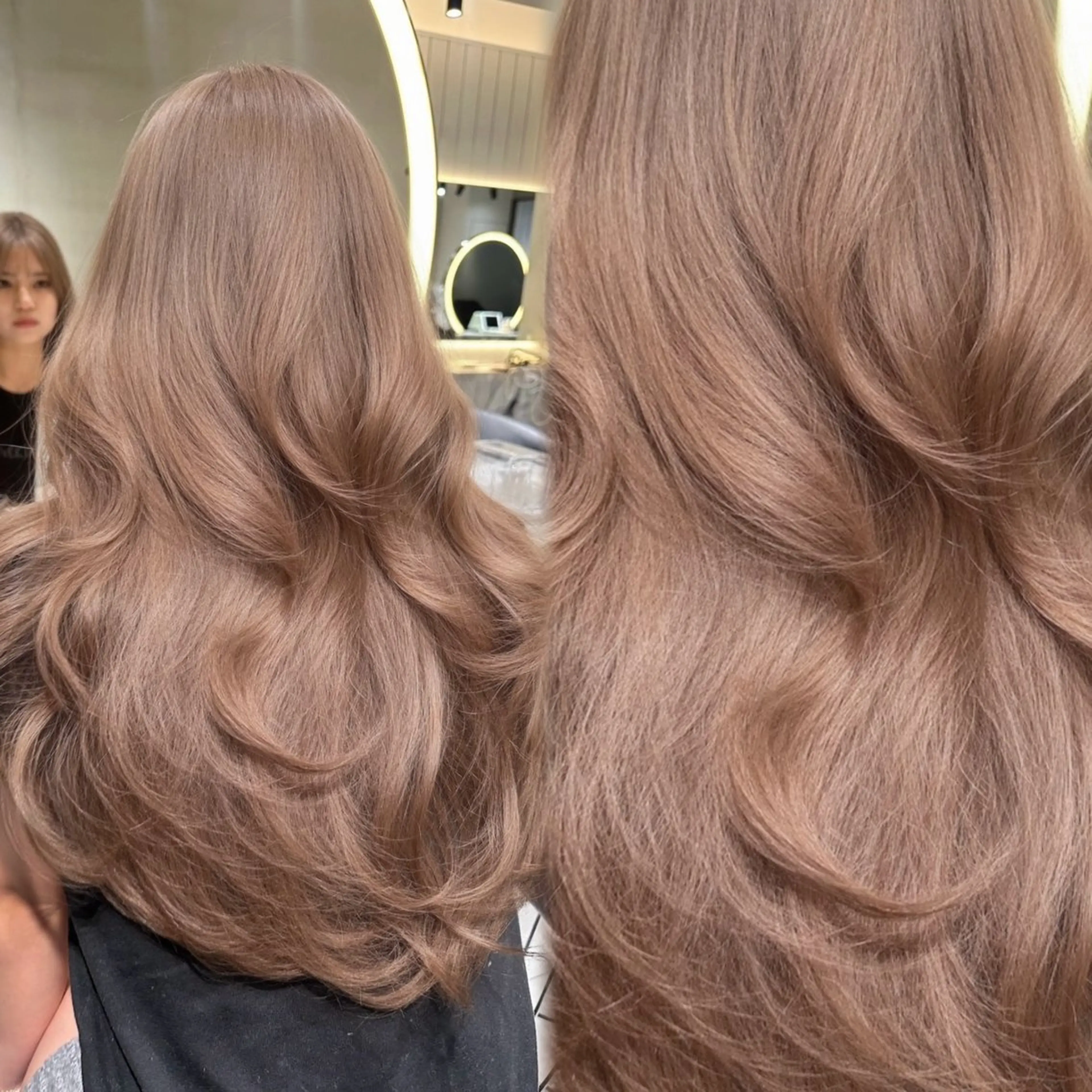 ロング カラー ヘアカラー トリートメント ハセ/ブリーチ / lond uluのヘアスタイル