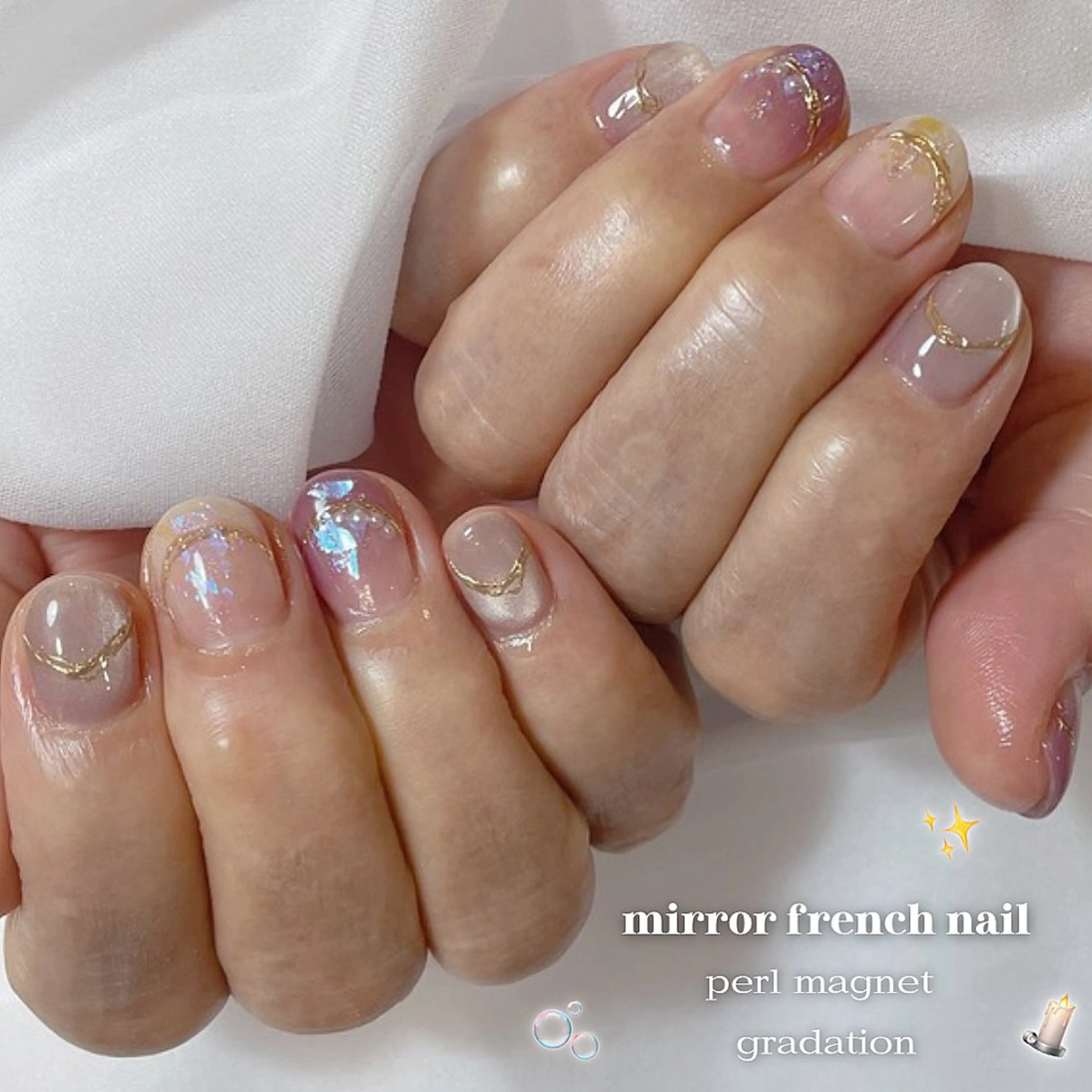 ネイル ハンドネイル さくら所属・Nailist Risaのネイルデザイン