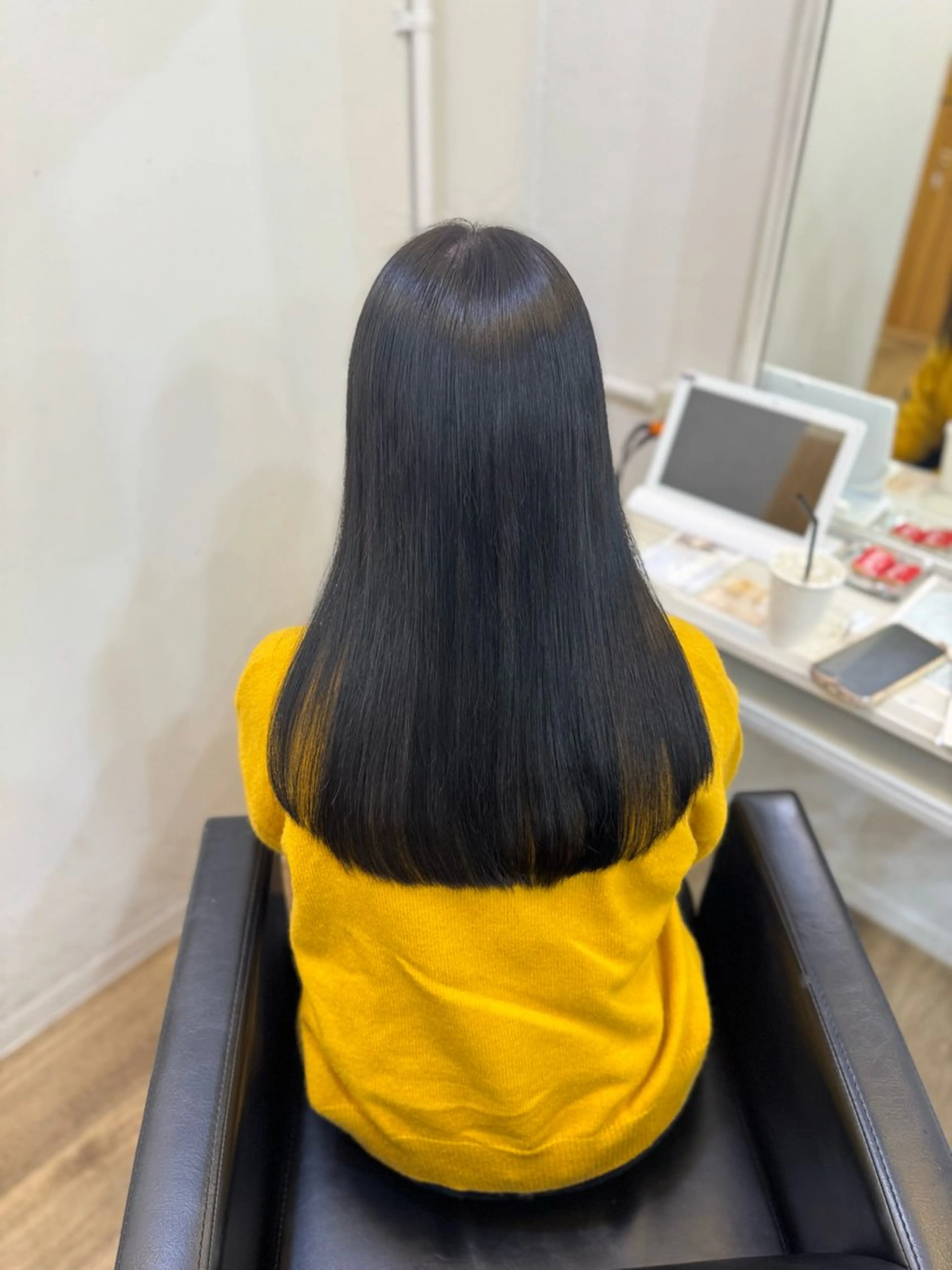 ロング 縮毛矯正 トリートメント 北新地/縮毛矯正 /あやなのヘアスタイル