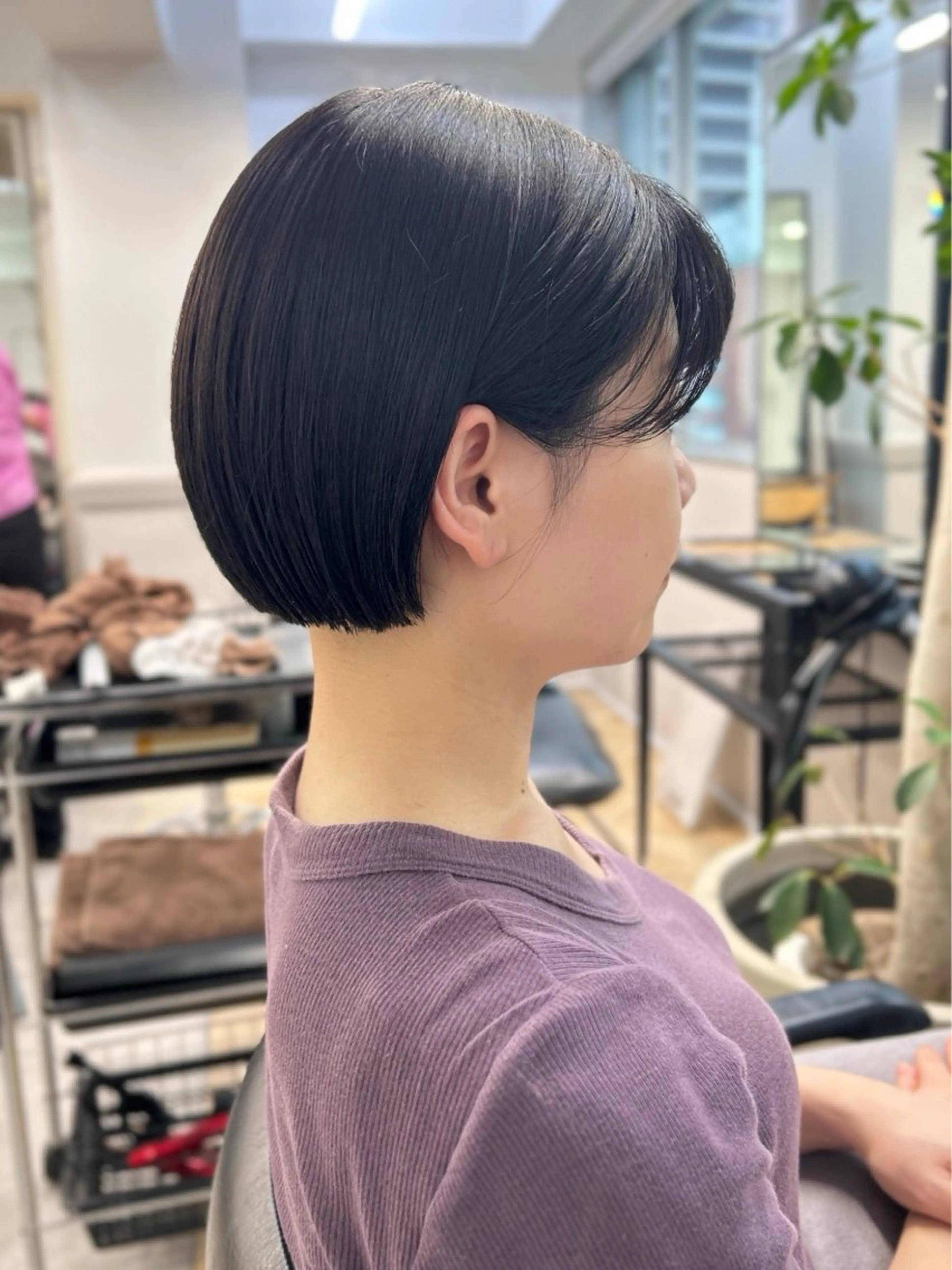ショート an🦋ショートボブ 【蔵前】のヘアスタイル