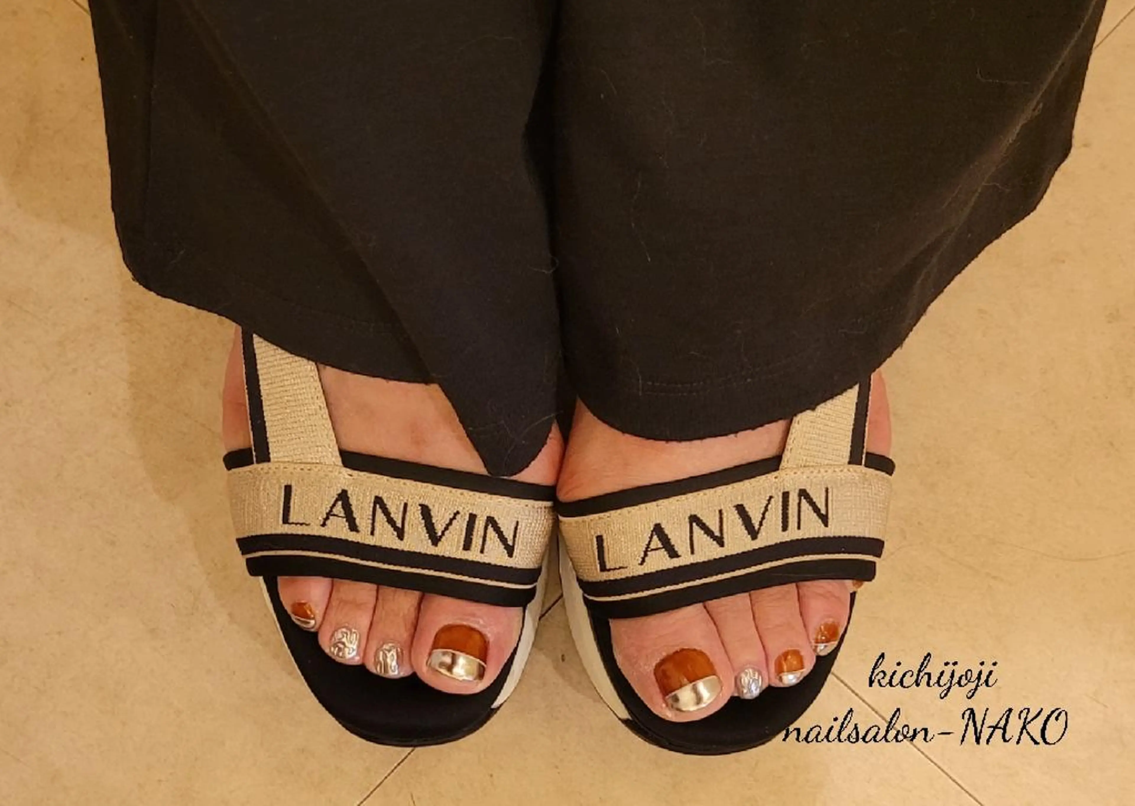 ネイル フットネイル Salon-NAKO 🐷shirai🐷のネイルデザイン