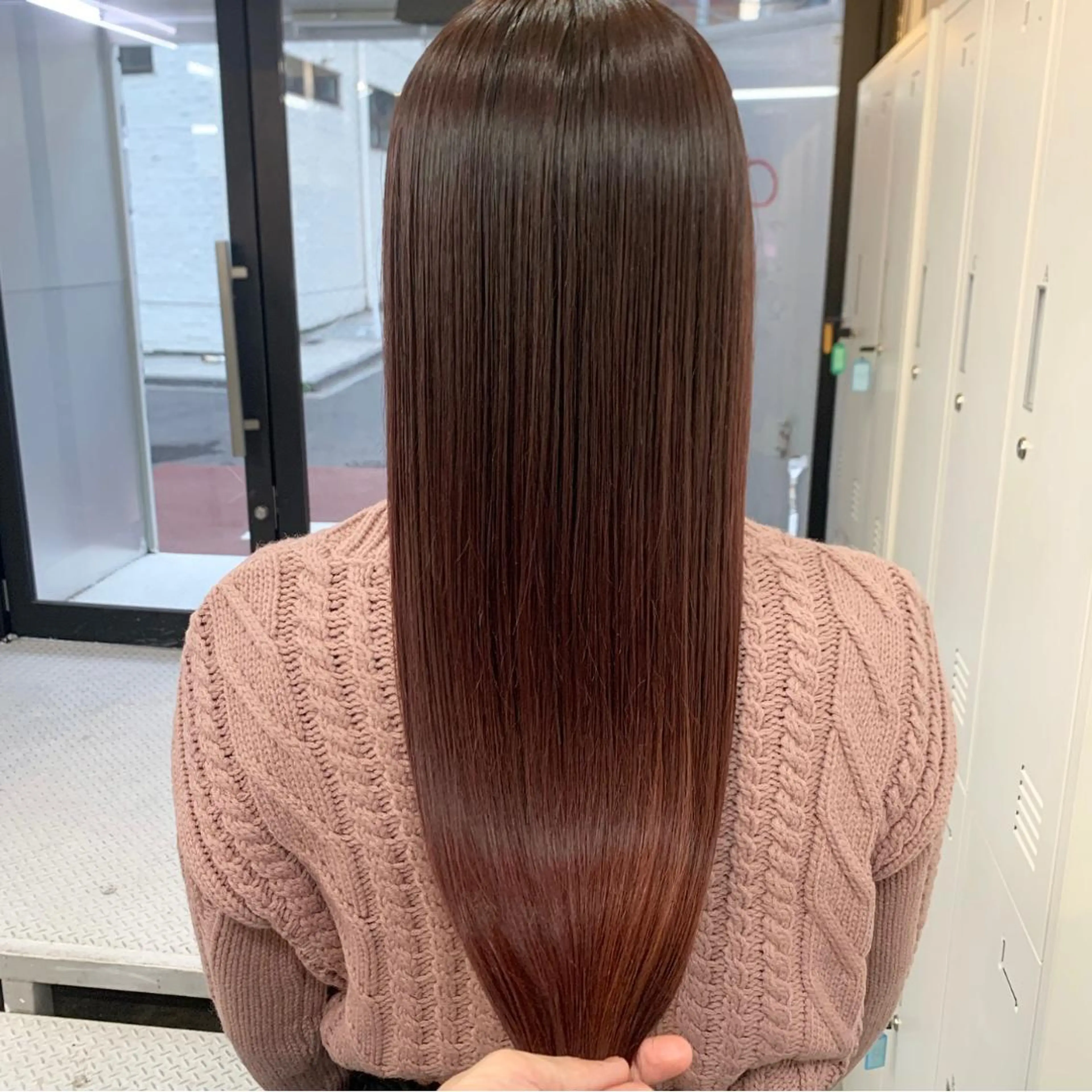 フルコース🌟【癖毛にお困りの方】カット×美髪ストレート（縮毛矯正）×カラー×3stepトリートメントの写真