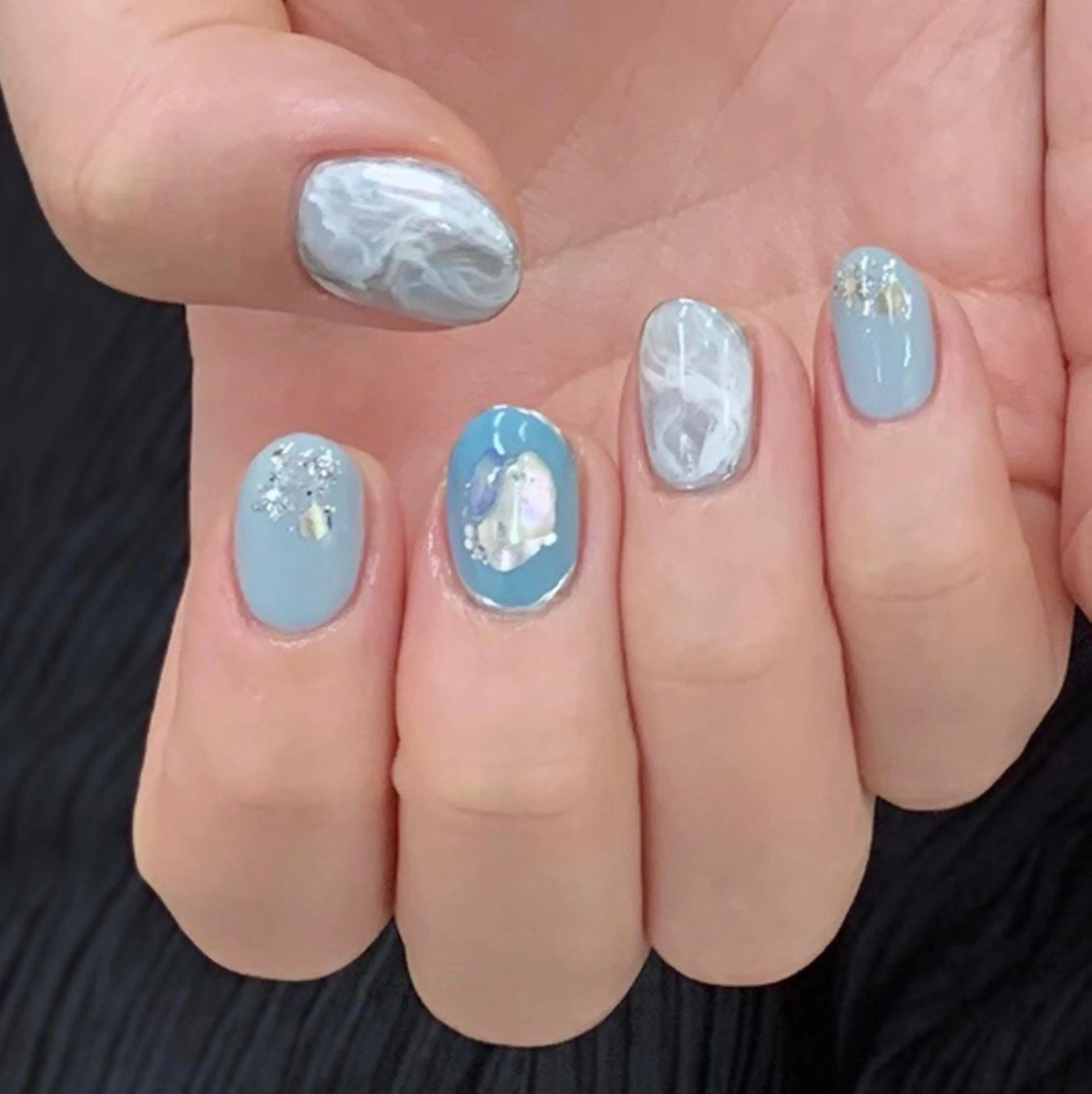 ネイル ハンドネイル アトリエ　ミモザ所属・いまむら あかりのネイルデザイン