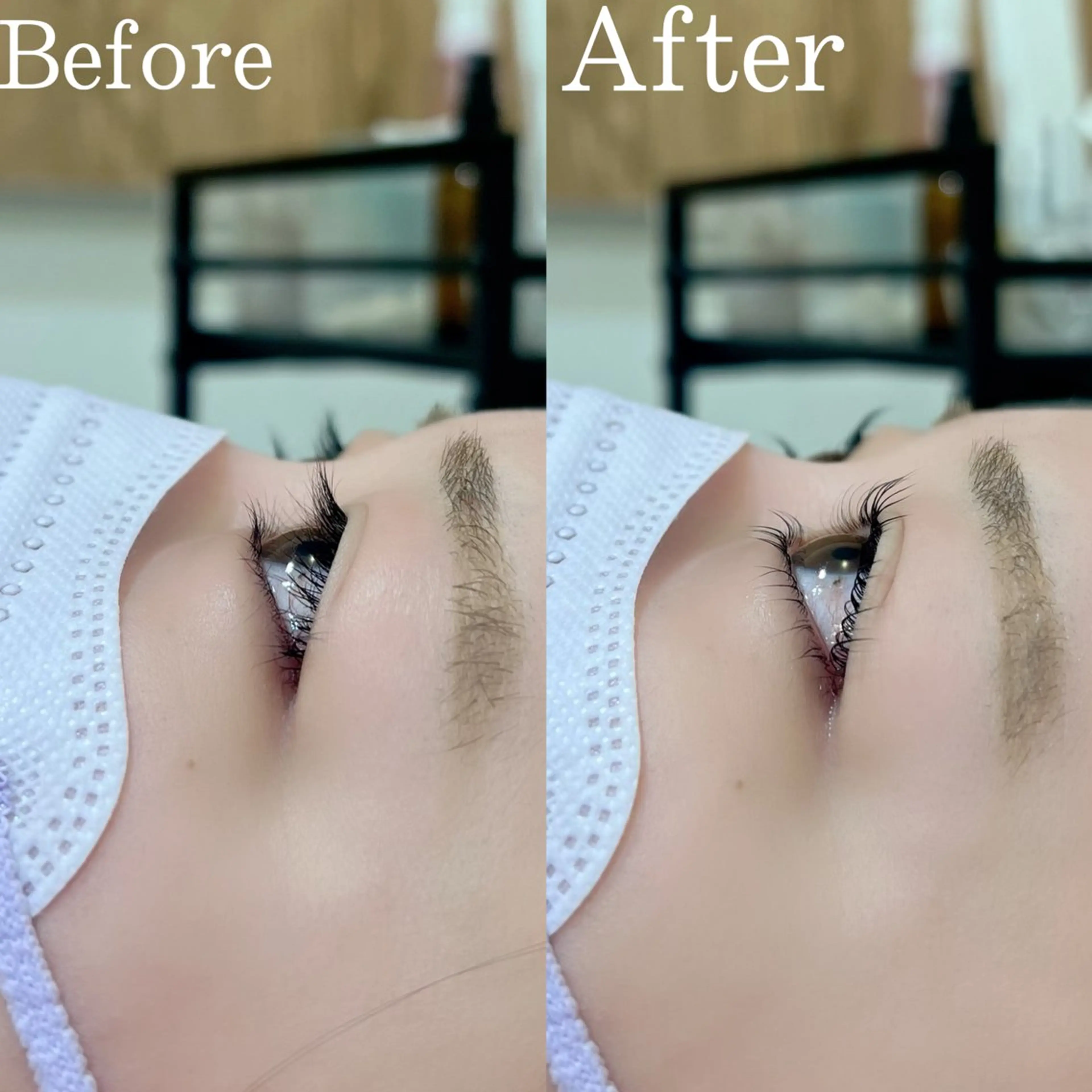 パリジェンヌラッシュリフト+下まつげパーマ(2回目の方限定)の写真