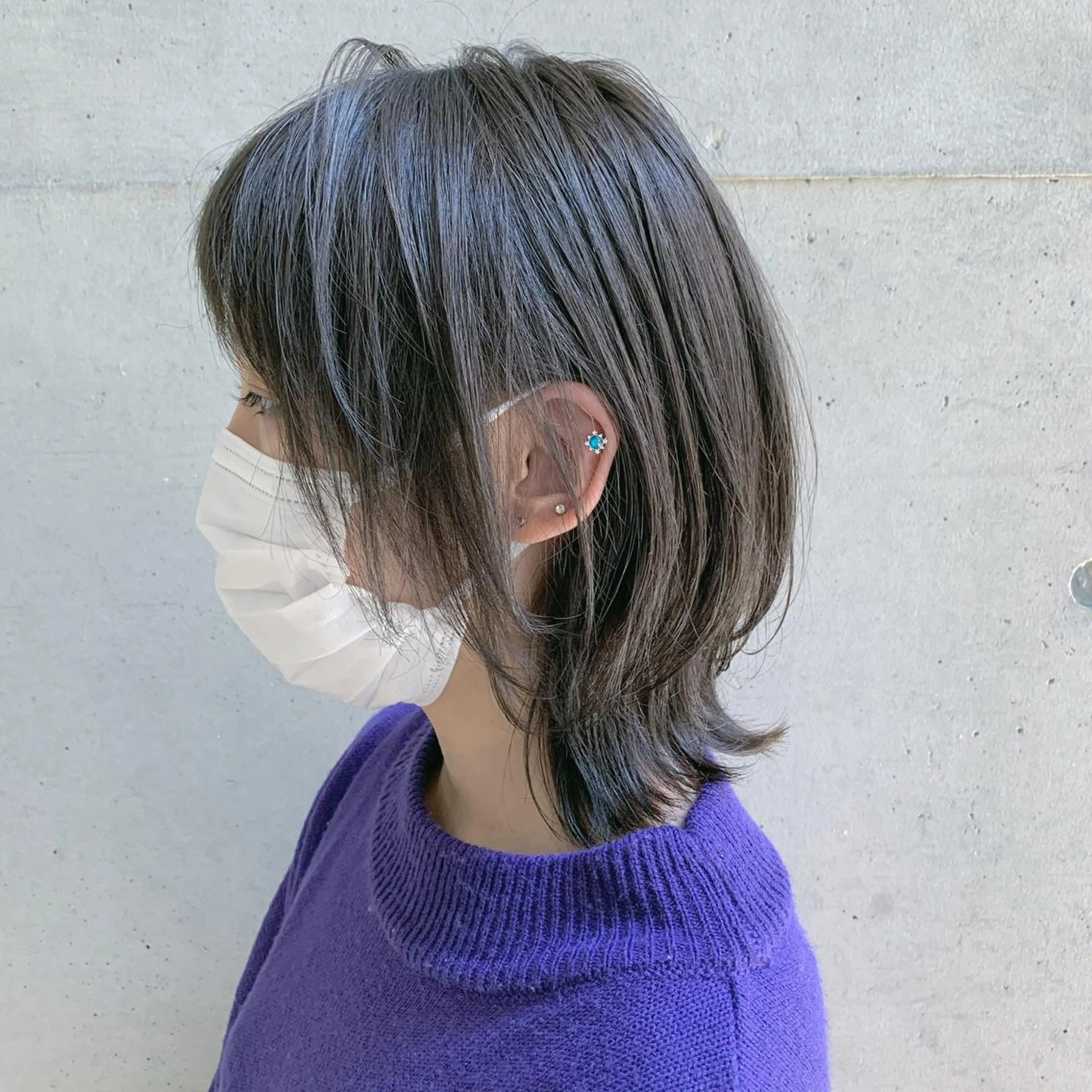 ミディアム カラー 【髪質改善美容師】 KAITOのヘアスタイル