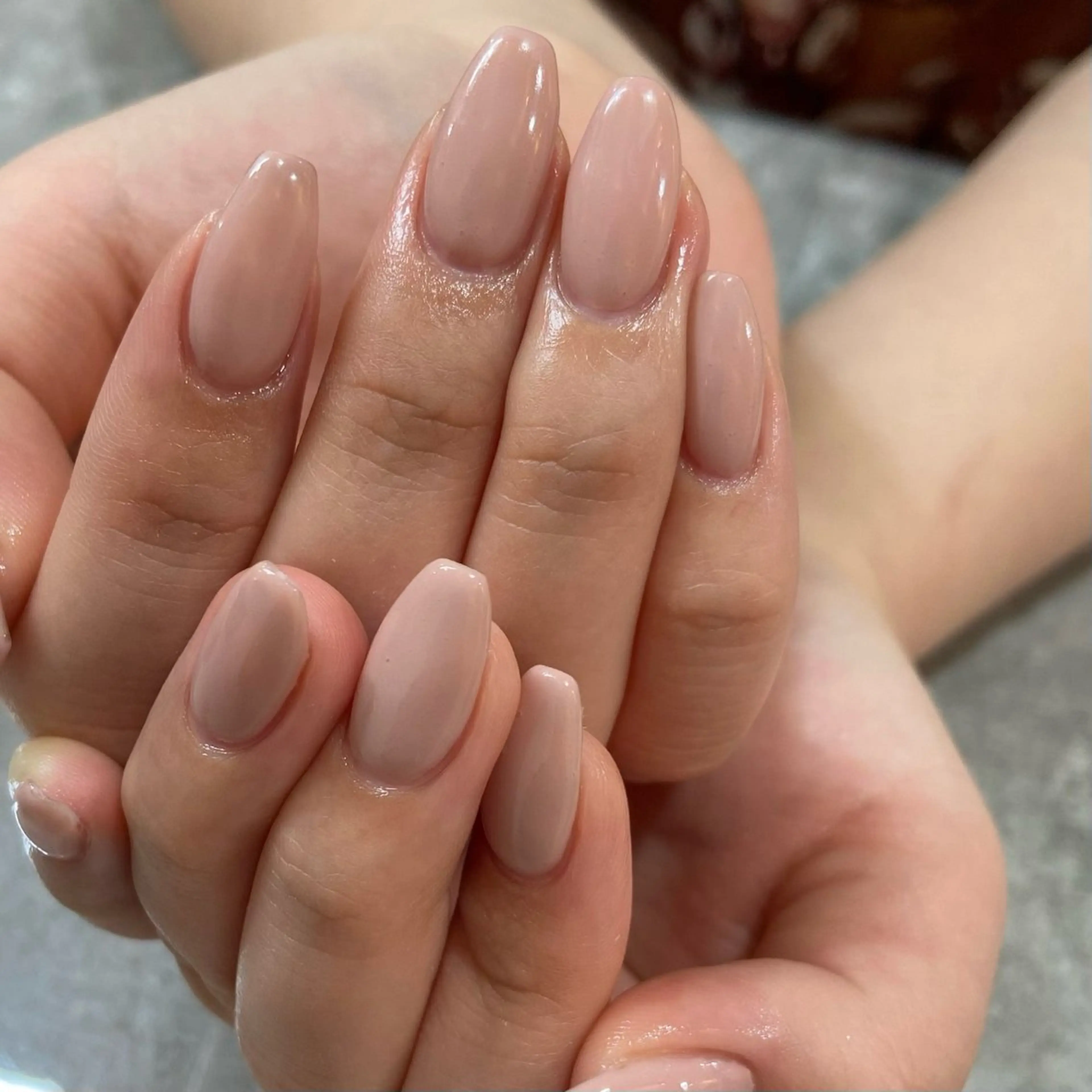 ネイル ワンカラーネイル Ouja Nail Academy所属・HINAKO💫 Ouja groupのネイルデザイン