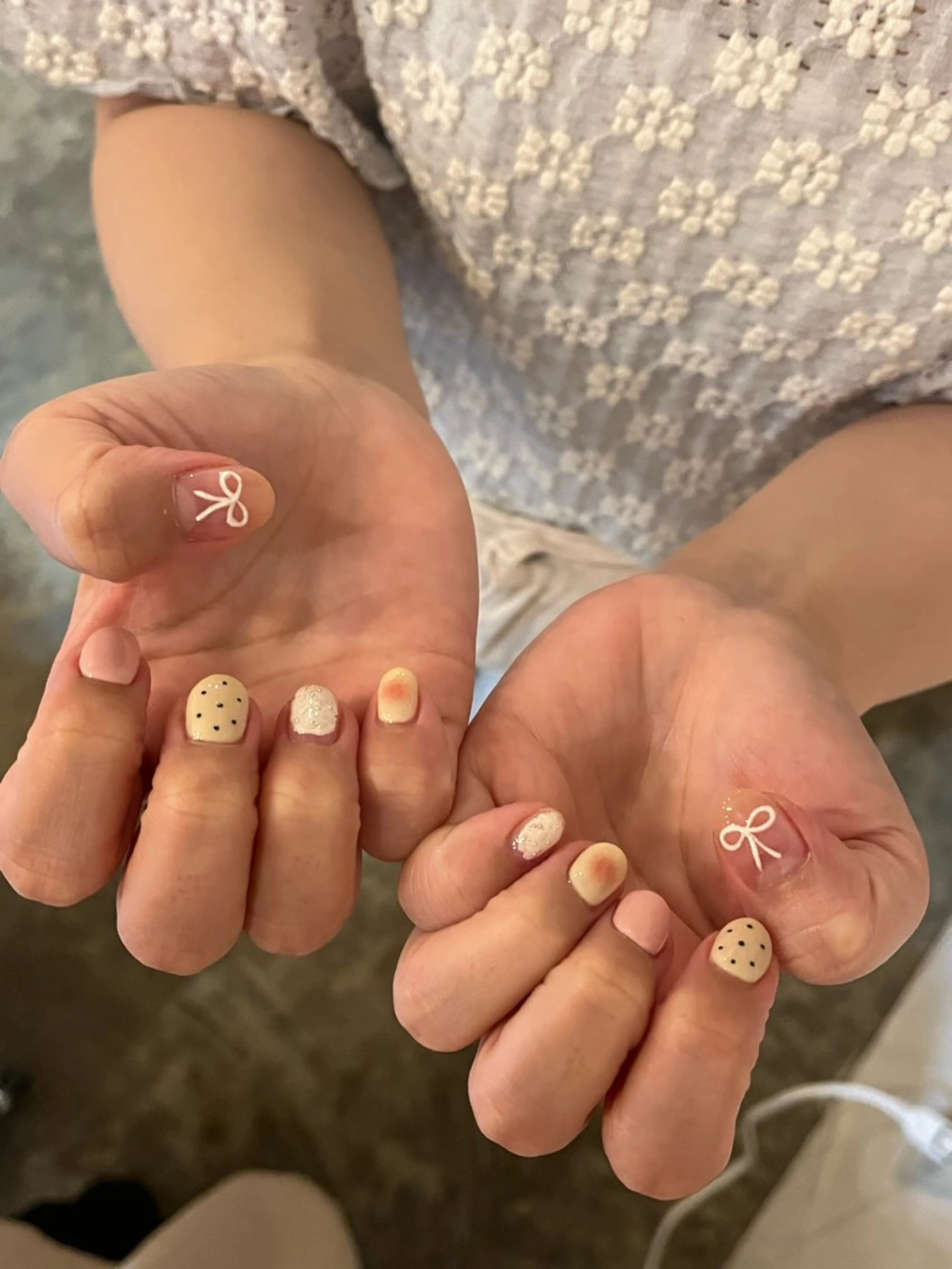 【30％OFF!】ハンド Jr.ネイリストデビュー🎀tabbyのサンプルから選べる◯先輩スタッフフォロー付の写真