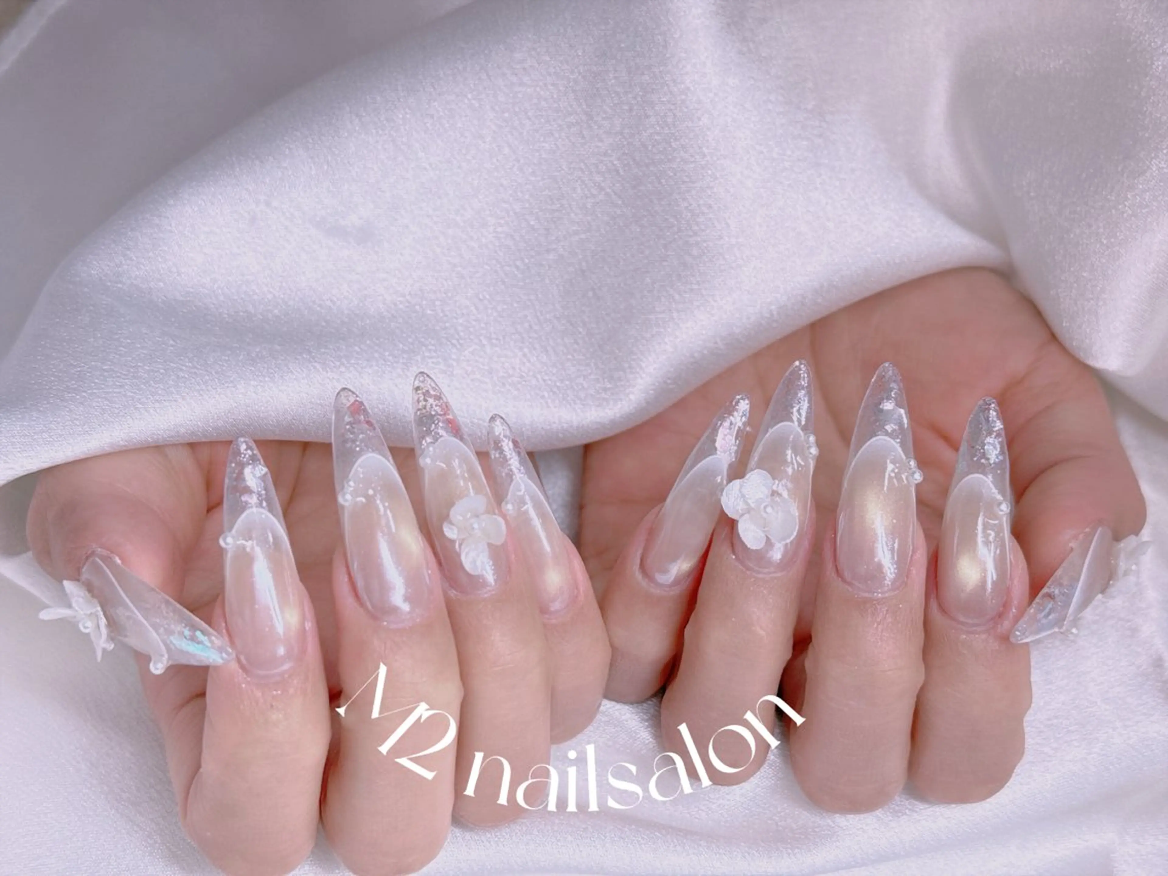 ネイル 長さだし専門店 M2　rikaのネイルデザイン