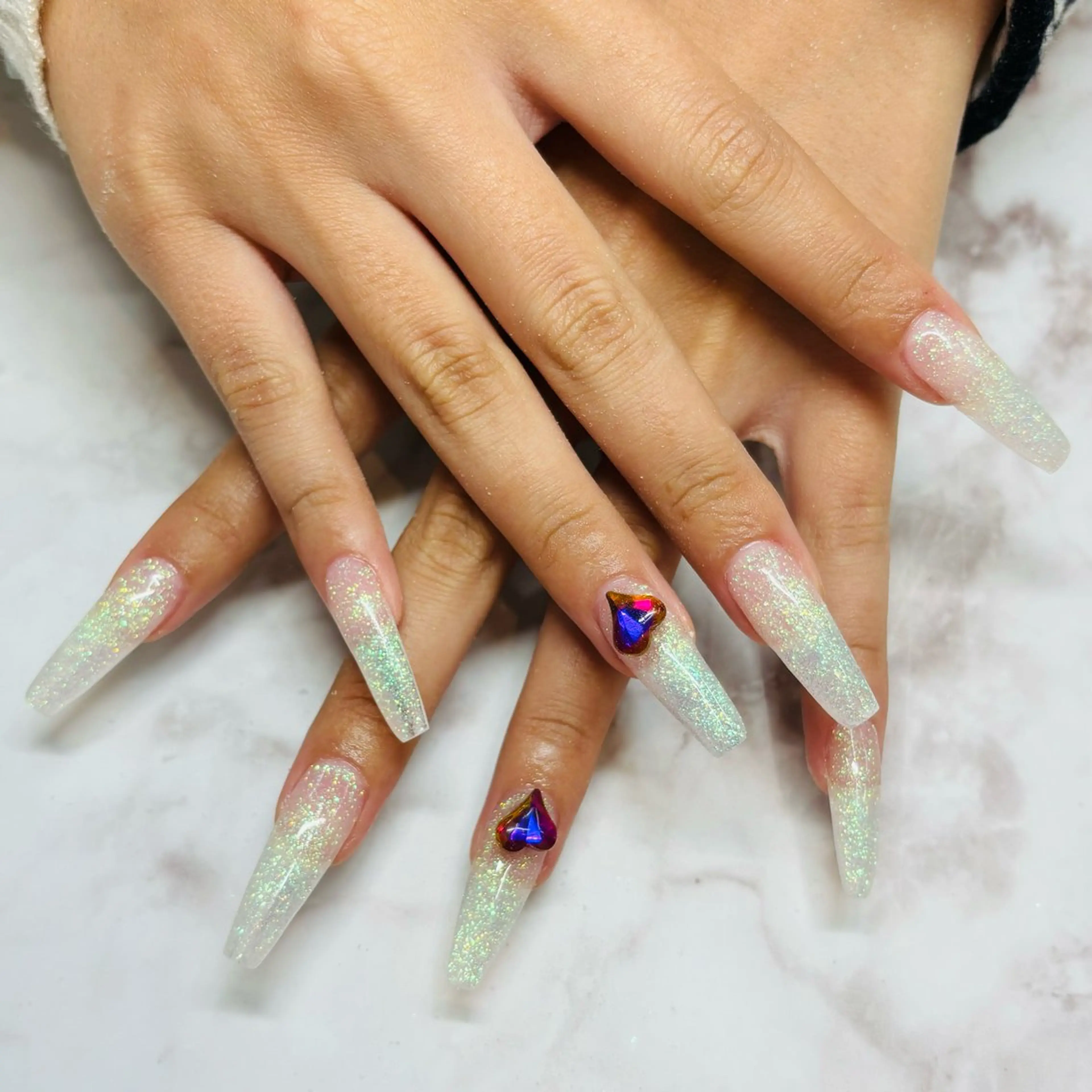 ネイル ワンカラーネイル スカルプネイル AngelCoco Tabataのネイルデザイン