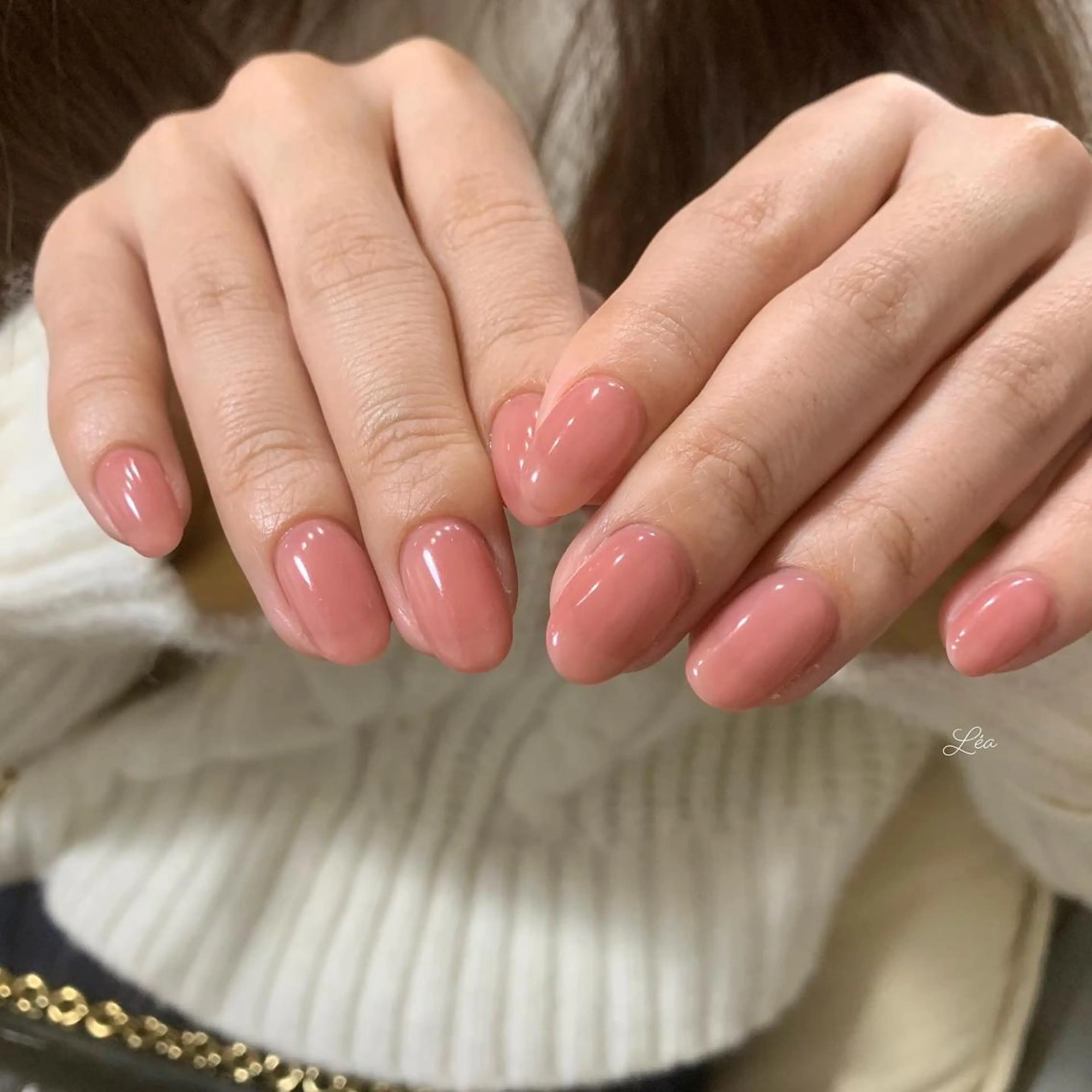 ネイル ジェルネイル パラジェル ソフトジェル Léa nailのネイルデザイン