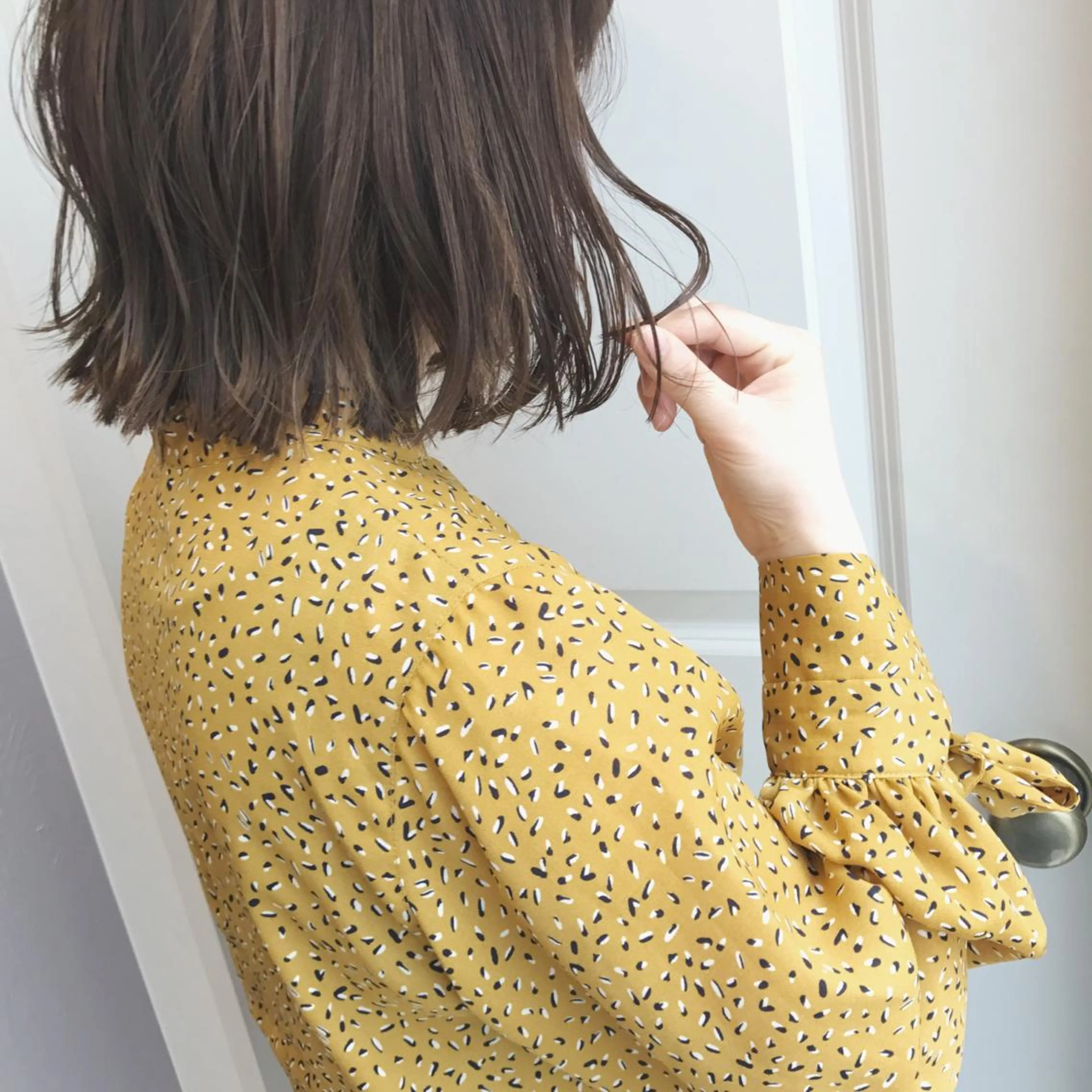 ミディアム HARUNA🤍 大人ショートヘアのヘアスタイル