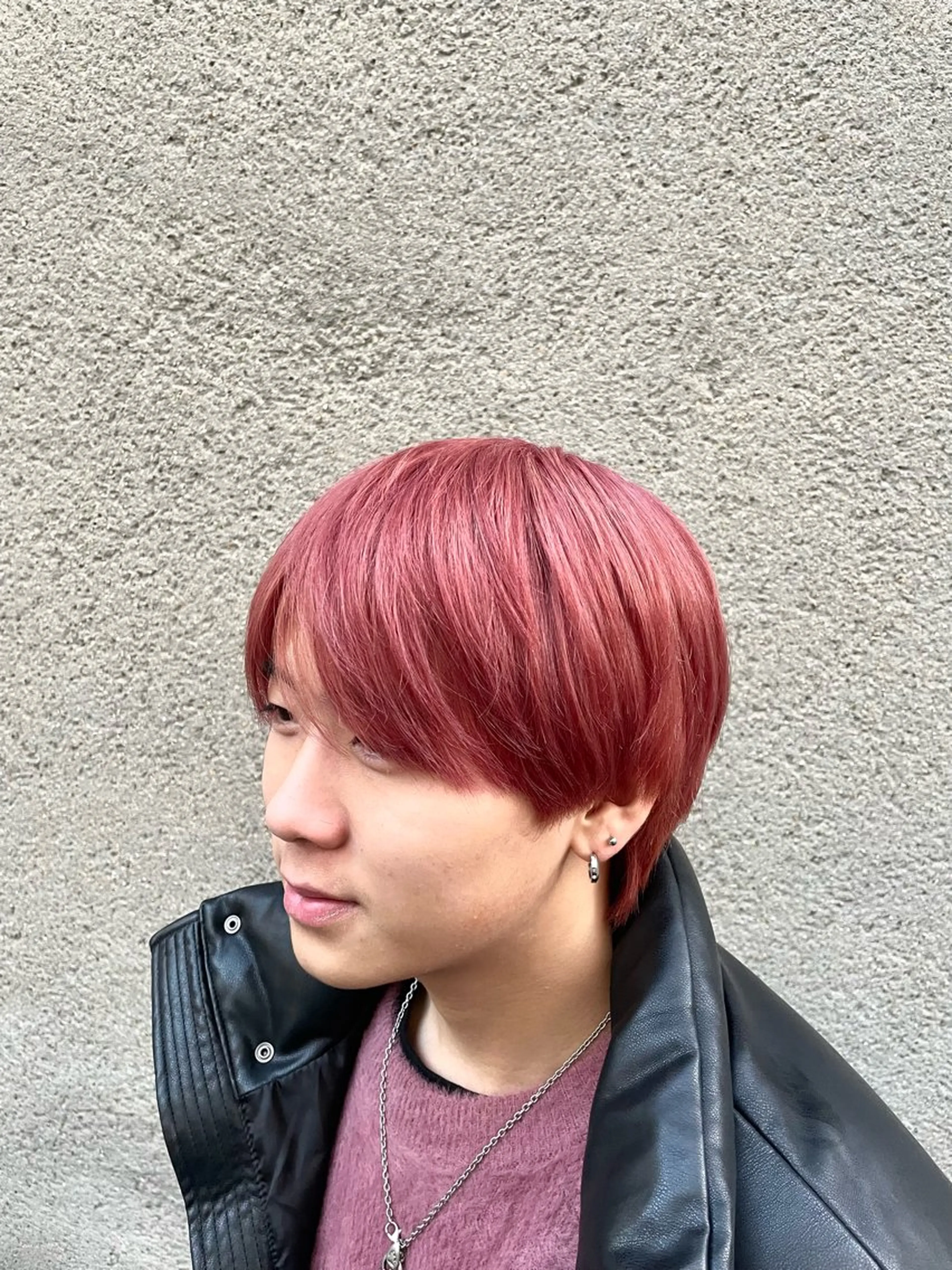 カラー メンズ メンズブリーチ メンズハイトーン ブリーチ ダブルカラー ハイトーンカラー ヘアカラー 慎太朗/パーマ/ボブ /センターパートのヘアスタイル