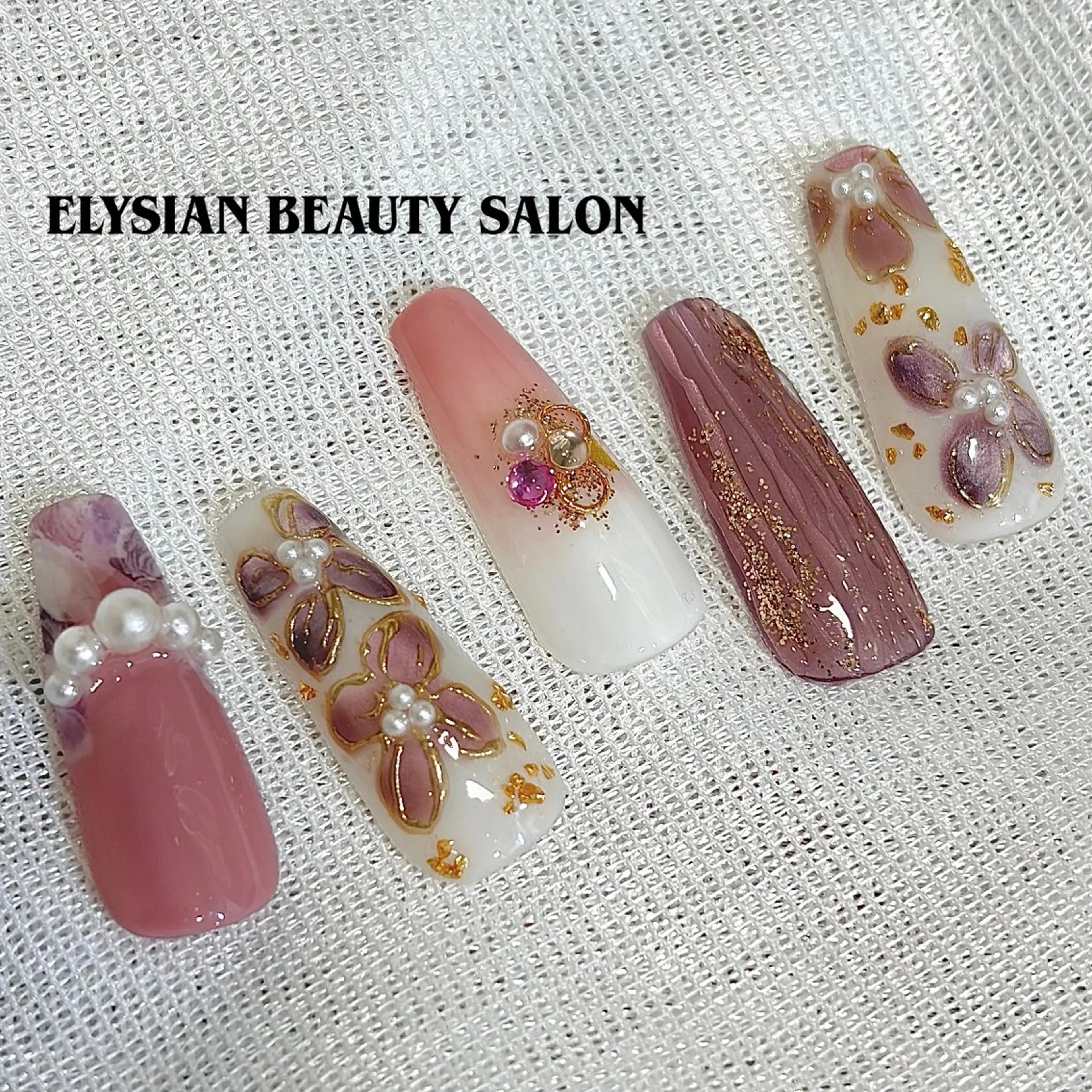 ネイル ハンドネイル エリシアン ビューティーネイルのネイルデザイン