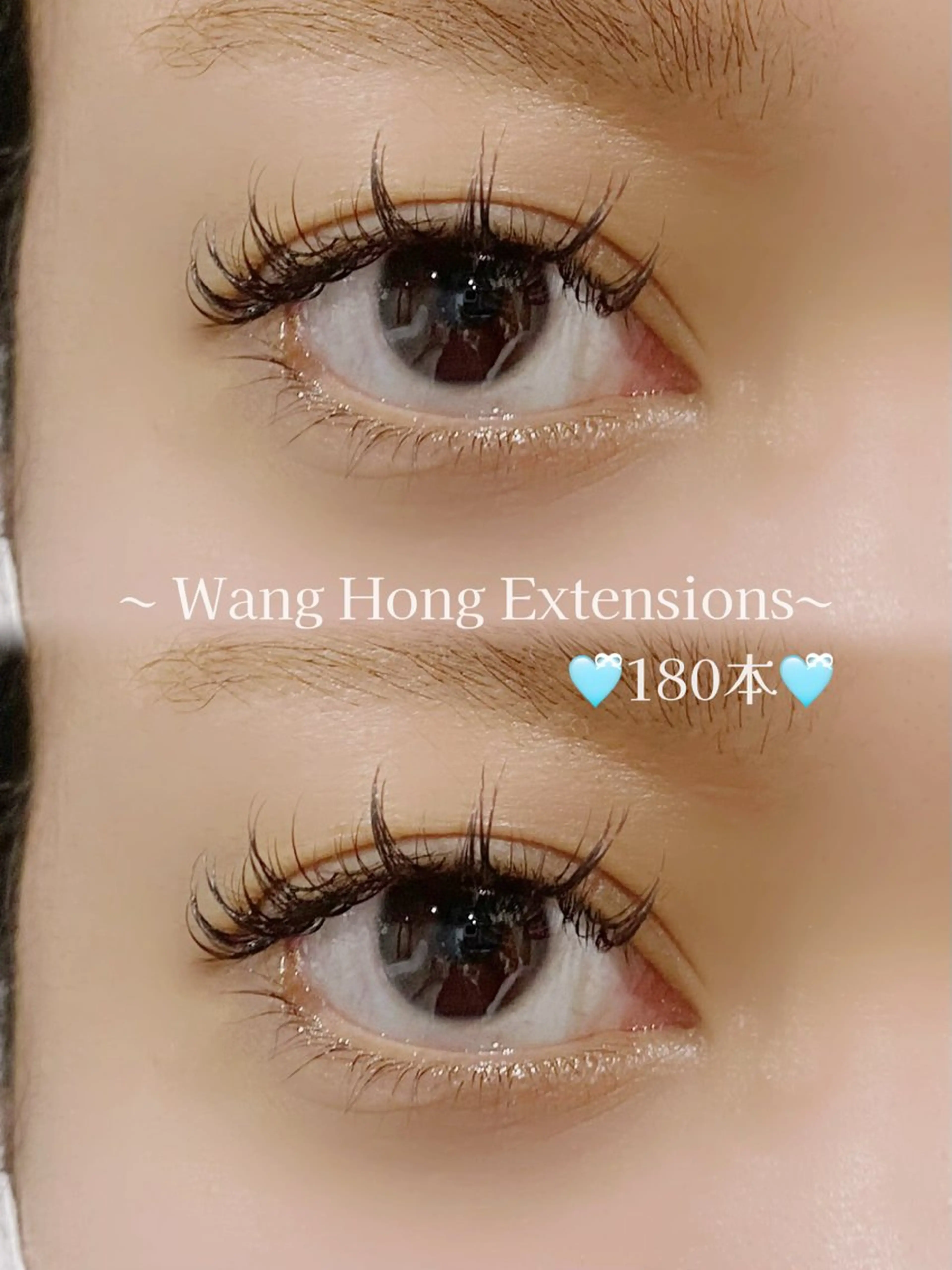 【中国風】🇨🇳🩵ワンホンデザイン・付け放題🩵🇨🇳（指名料、コーティング仕上げ込）の写真