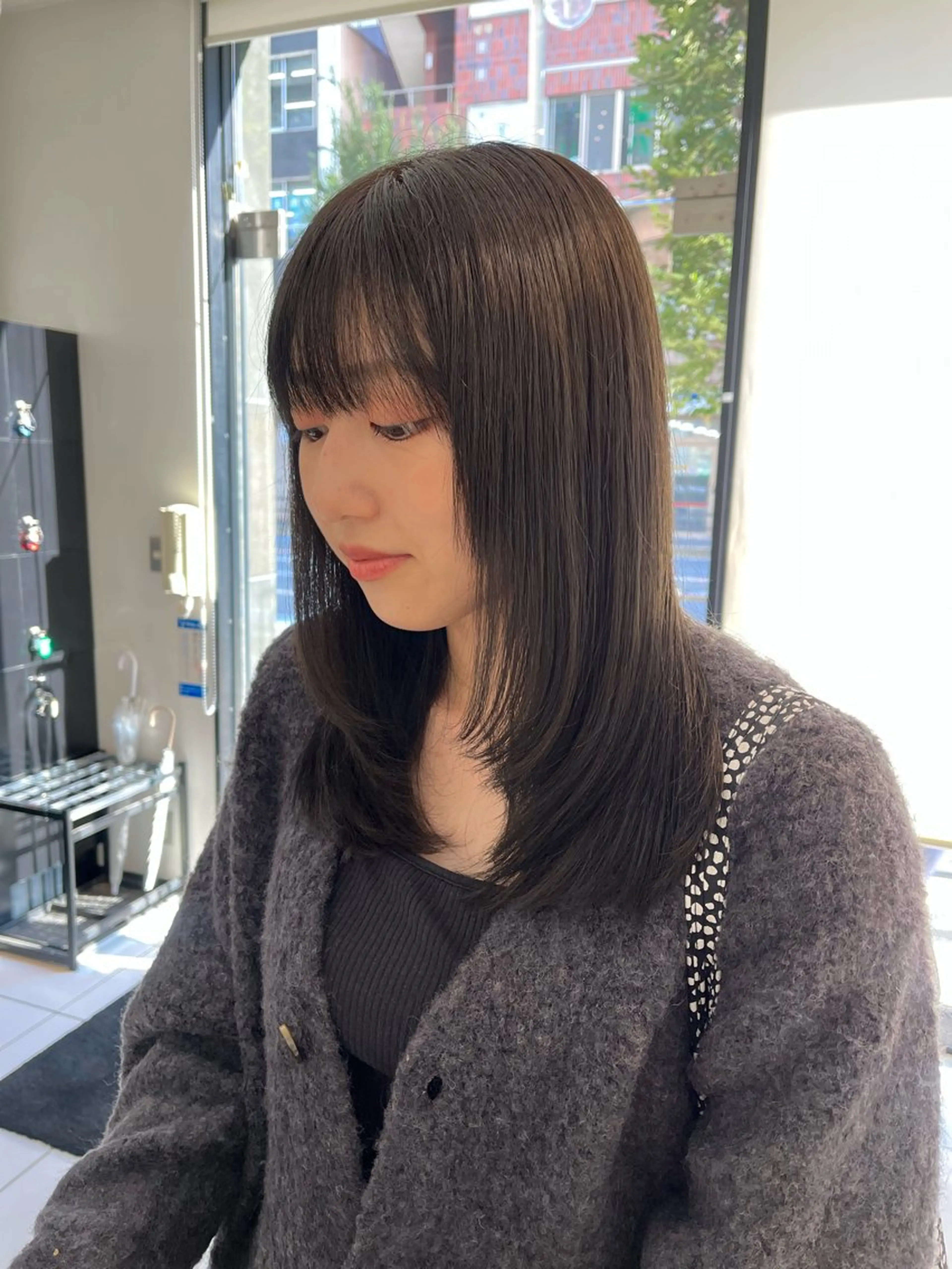 セミロング カラー channel所属・Natsumi ❤︎のヘアスタイル