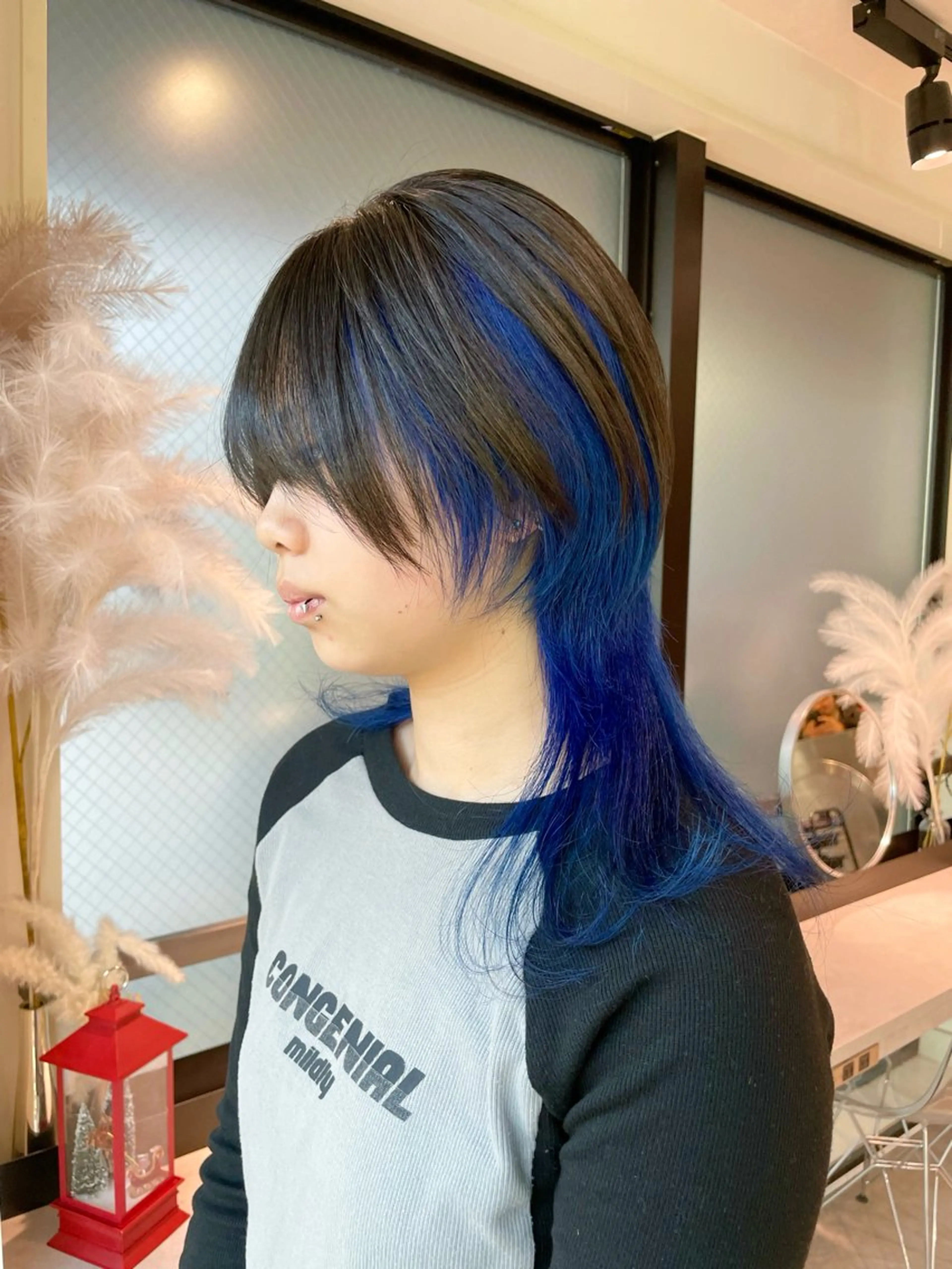 ミディアム GO TODAY SHAiRE SALON 原宿本店所属・REINA/ブリーチ /ハイトーン/原宿のヘアスタイル