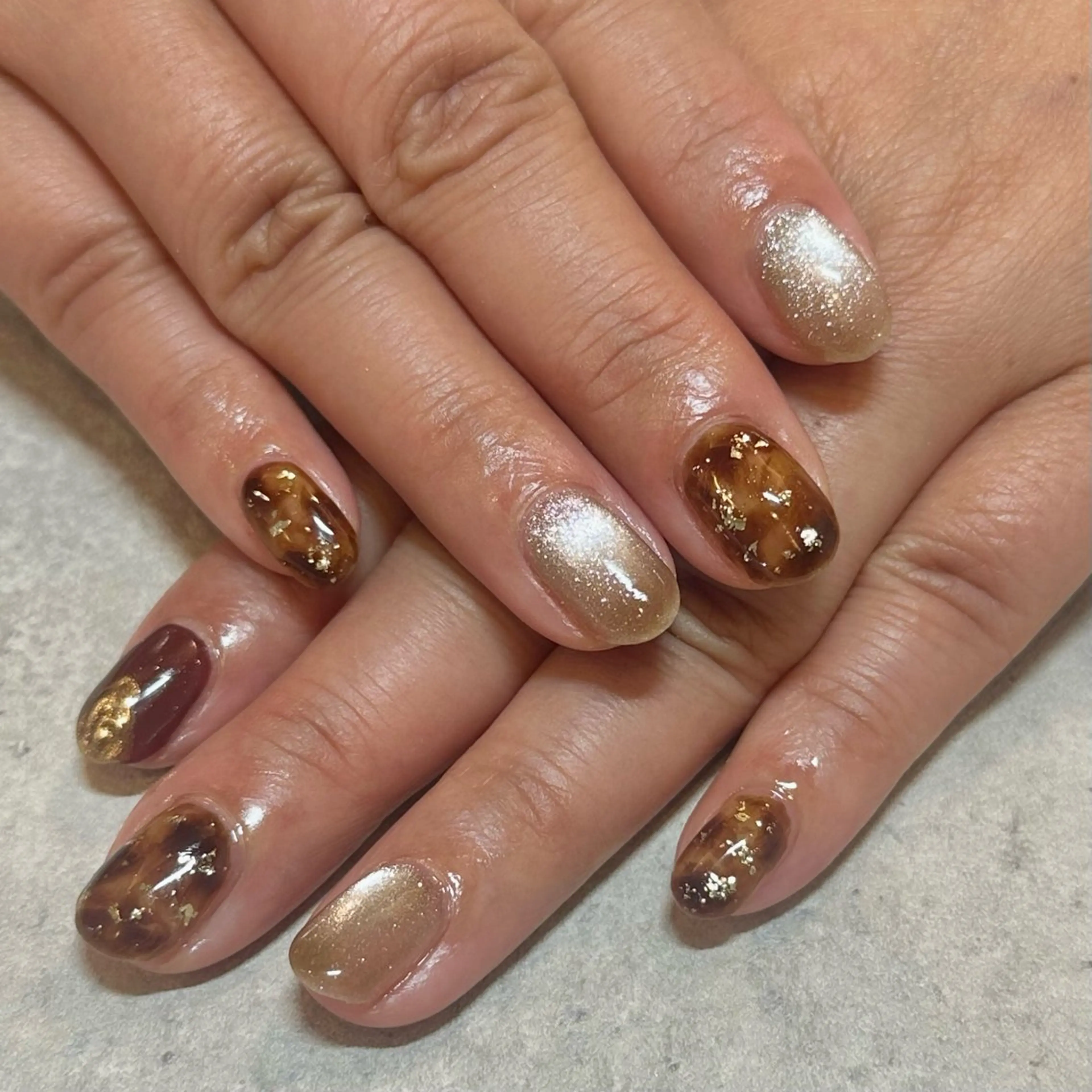 ネイル ハンドネイル ひらい さなのネイルデザイン