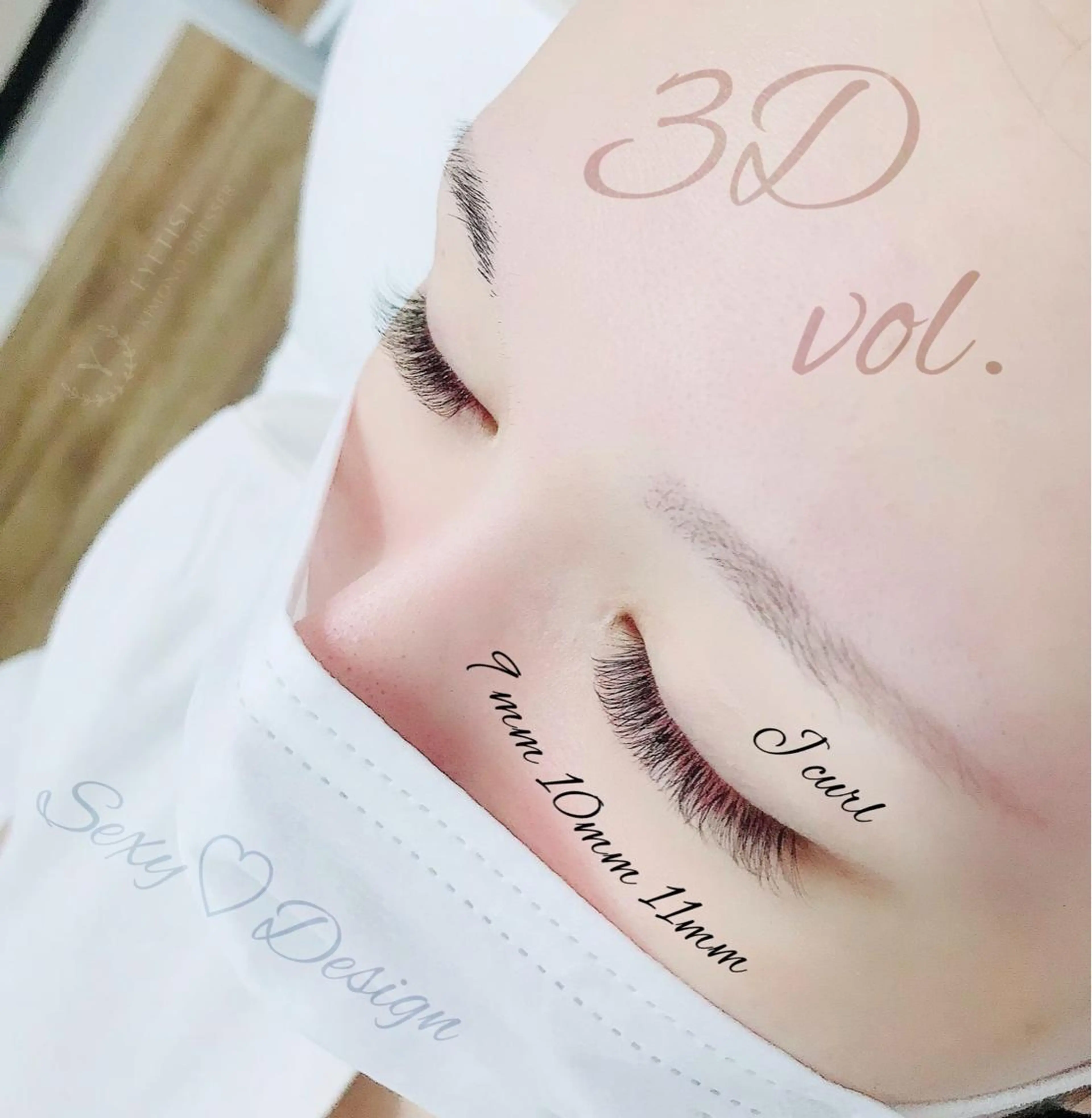 マツエク・マツパ ボリュームラッシュ マツエク eyelash presh yukaのマツエク・マツパデザイン