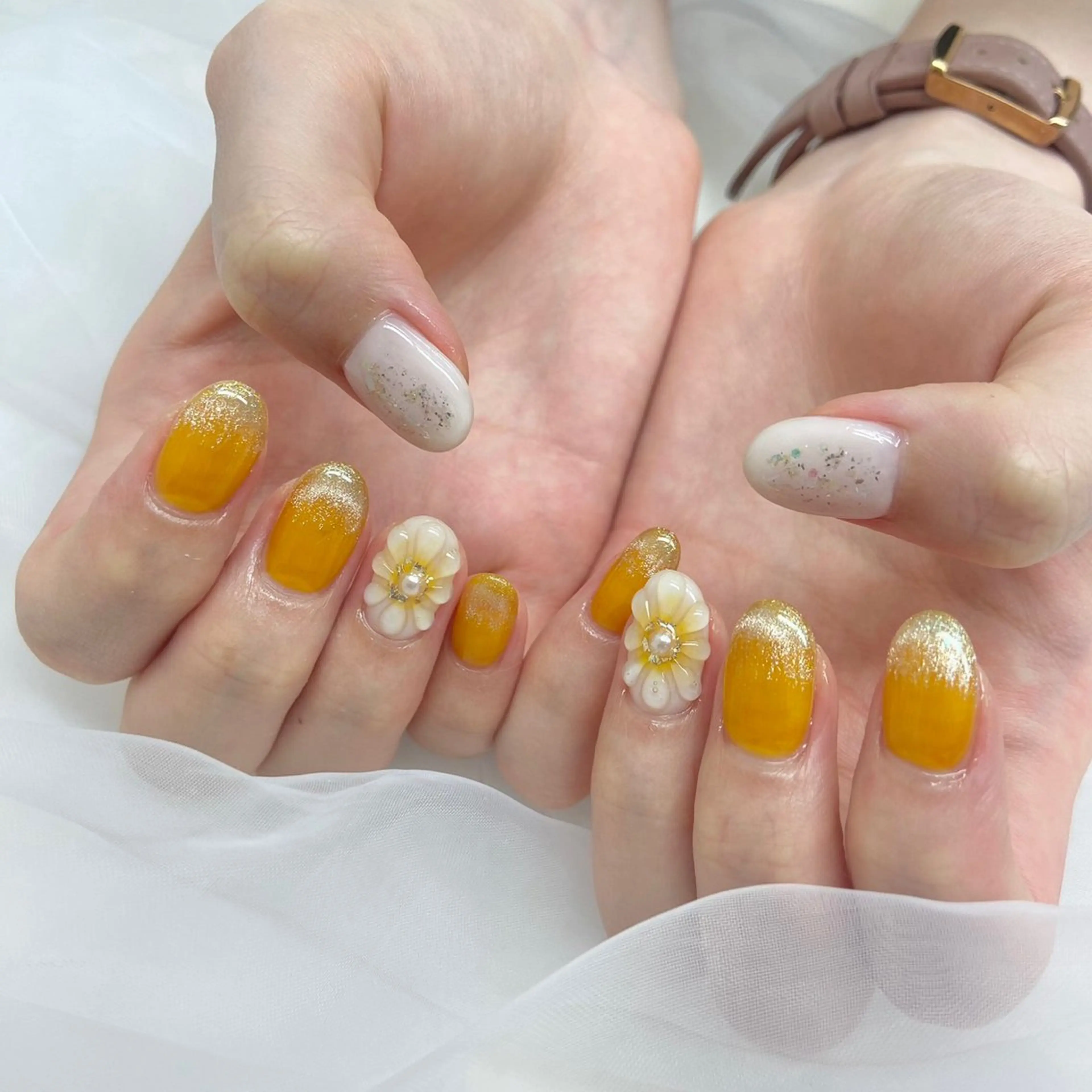 ミディアム ハンドネイル nail jaol池袋店所属・ネイルJaol 池袋のネイルデザイン