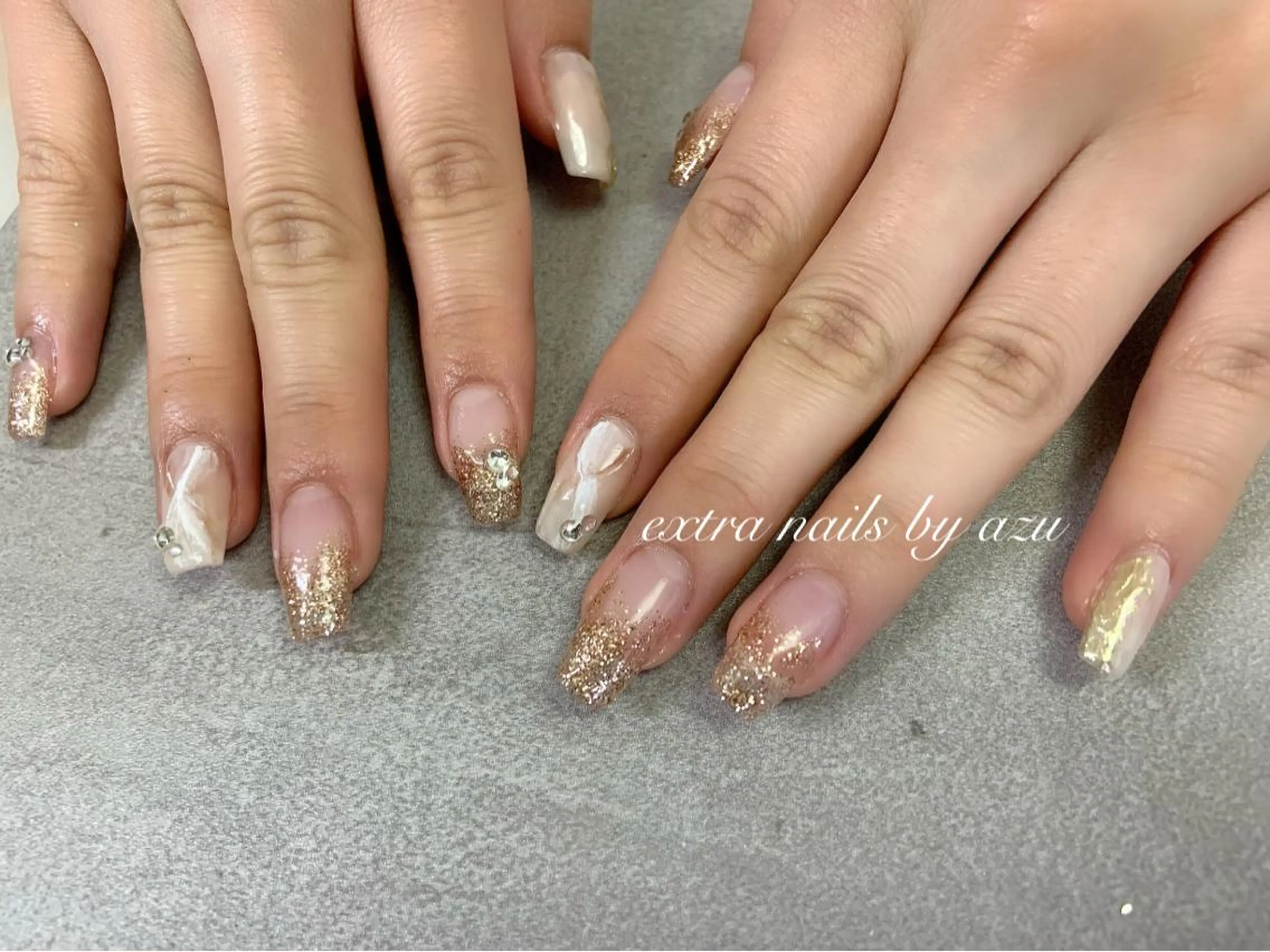 ネイル ハンドネイル extranails ／lemellaのネイルデザイン