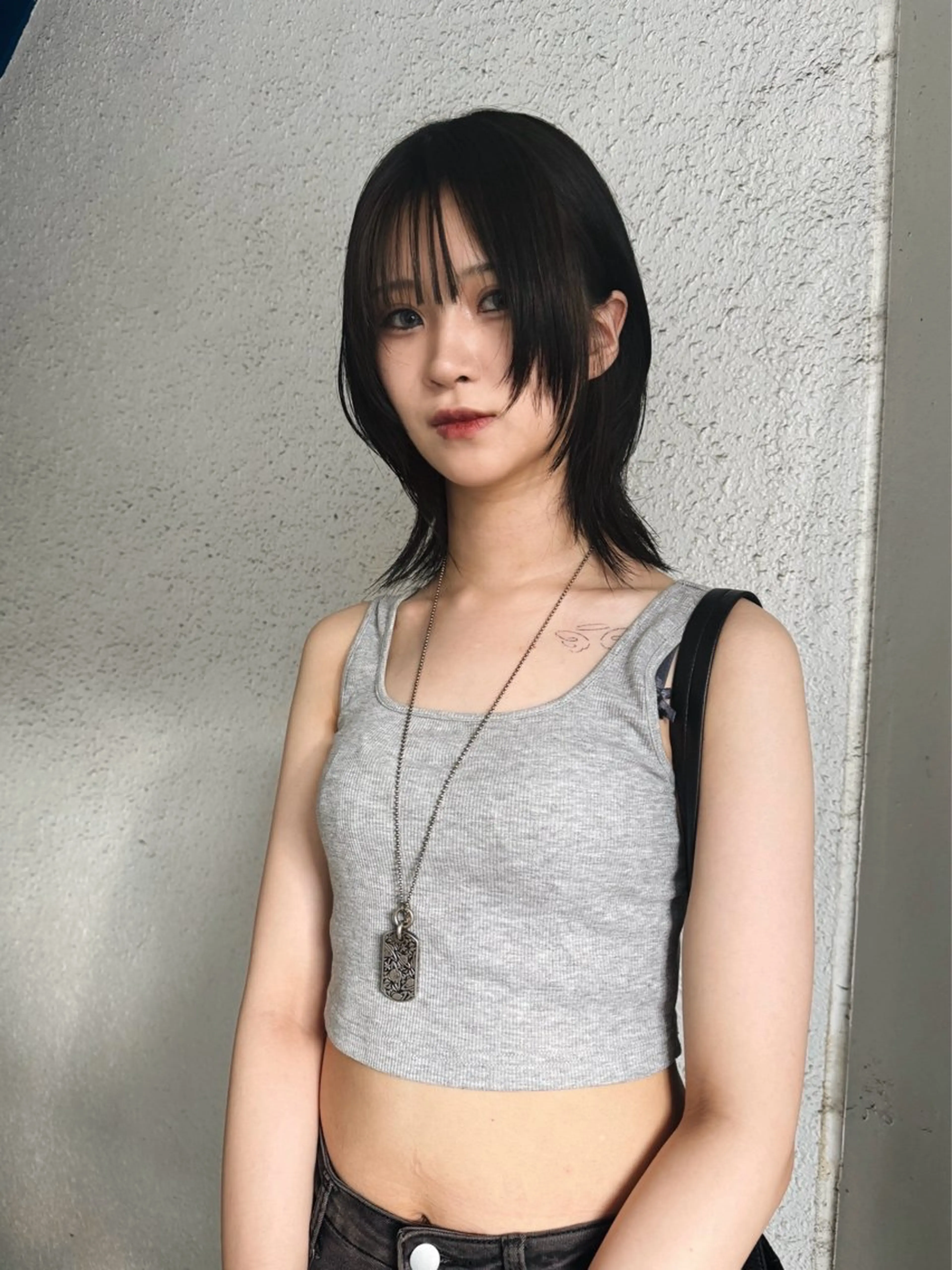 ミディアム カット THE  AGATA TOKYO所属・外国人風パーマ/デザ インカット🦕✨アミのヘアスタイル