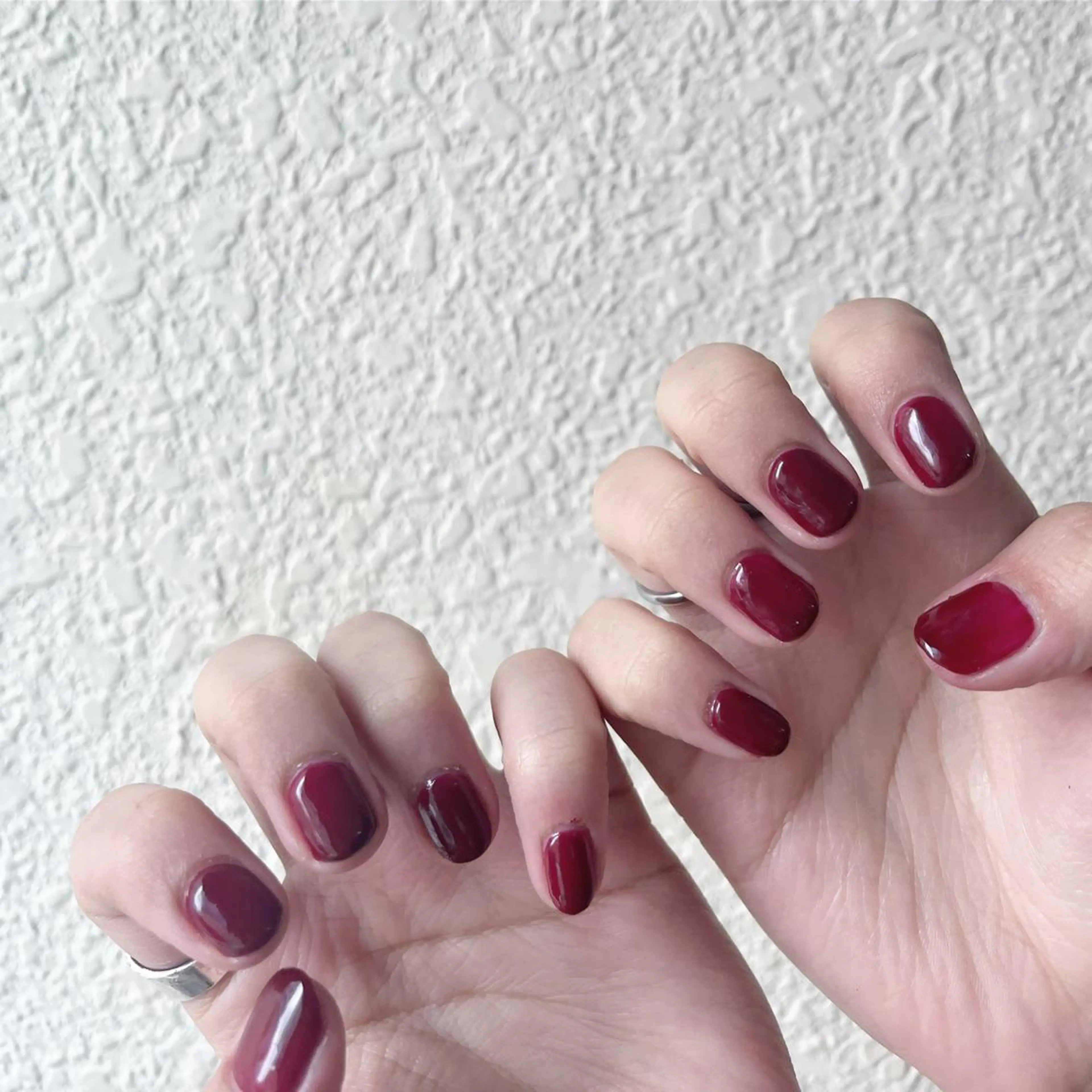 ネイル ワンカラーネイル キンジョウ ハルナのネイルデザイン