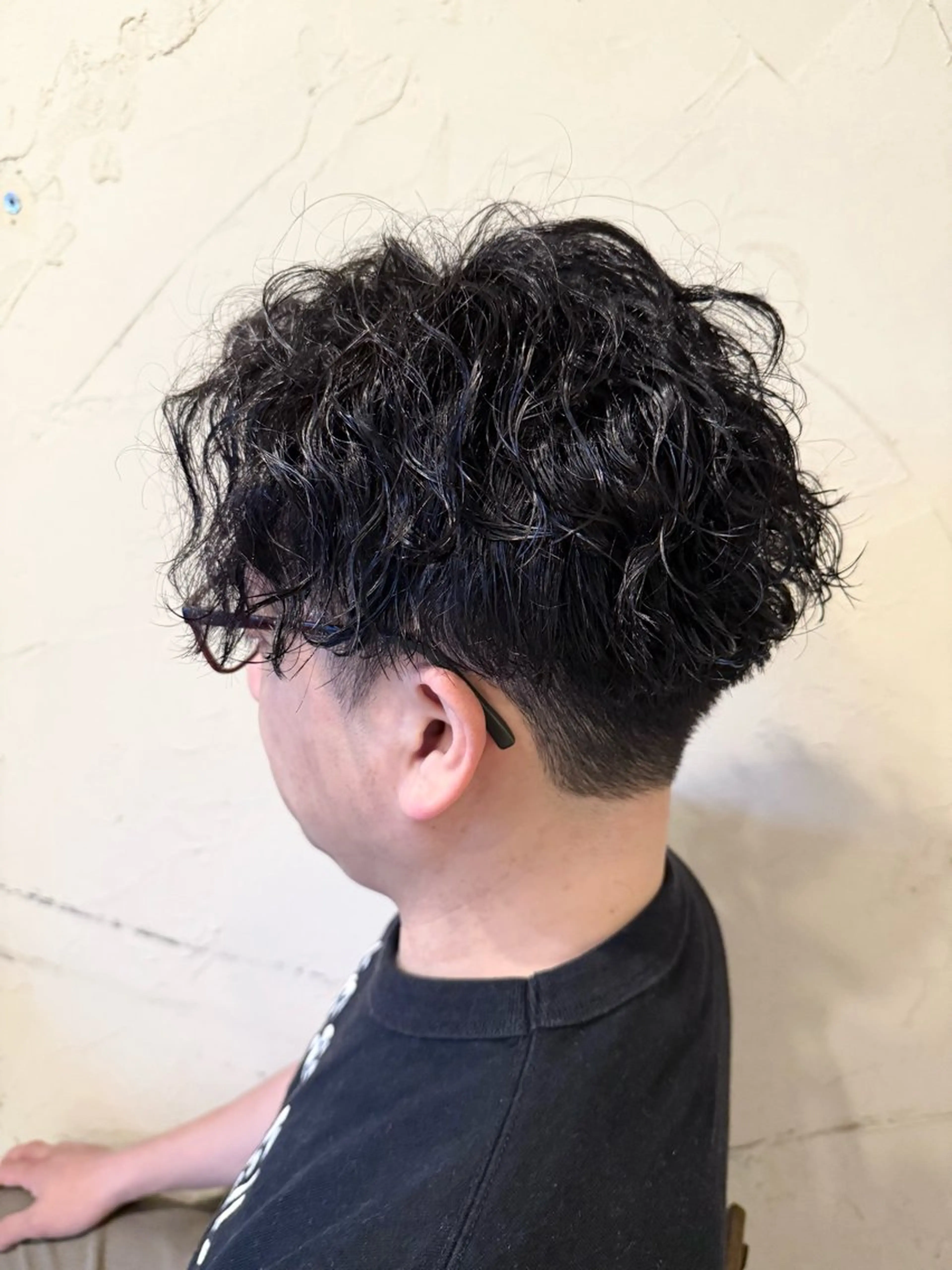 ショート パーマ メンズ メンズパーマ メンズショート ツイストスパイラルパーマ ショートヘア スパイラルパーマ カット パーマ メンズ特化/パーマ指 名No.1/百瀬太郎のヘアスタイル