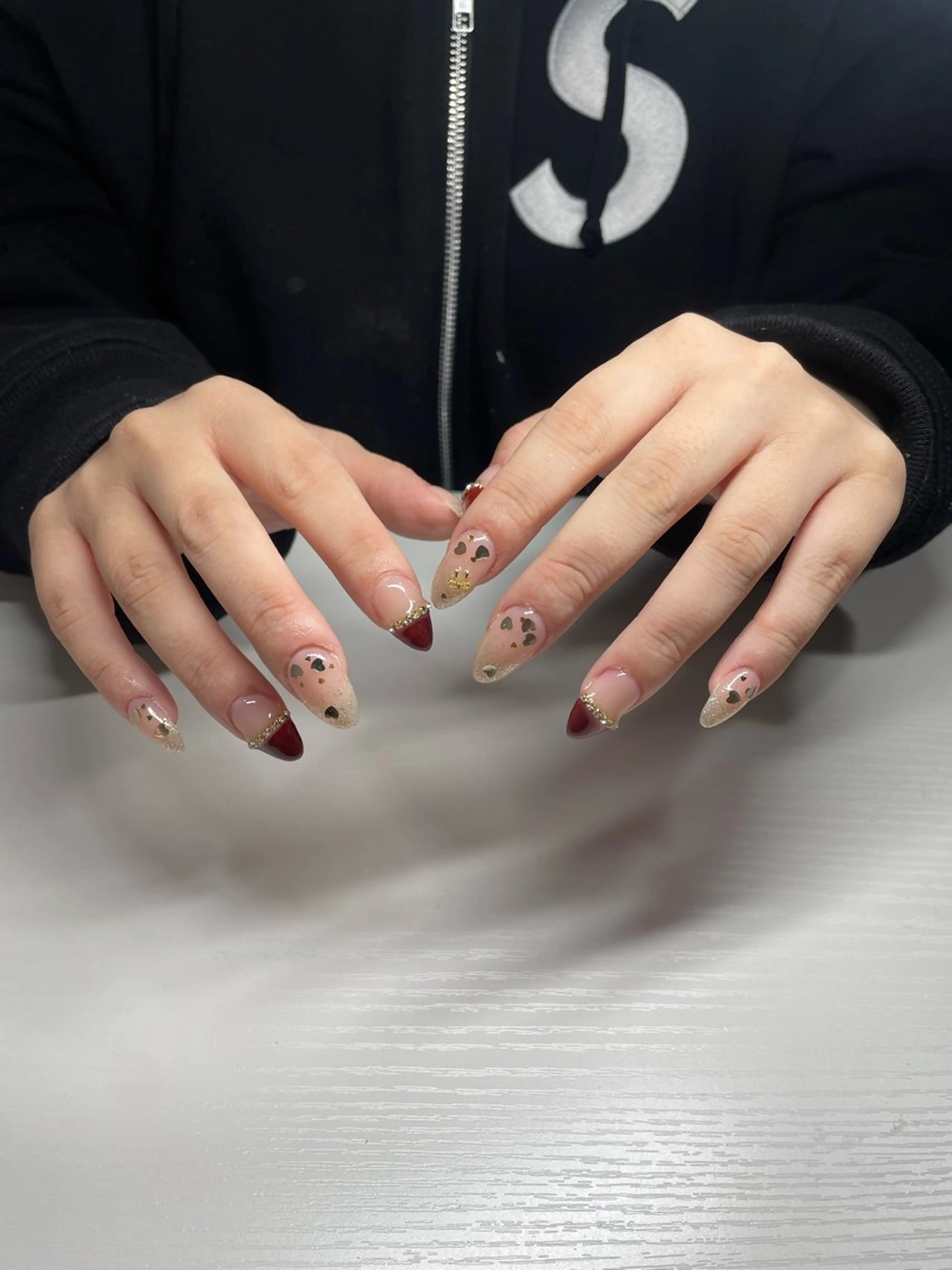 ミディアム ハンドネイル LBnail.sae /おえかきネイルのネイルデザイン