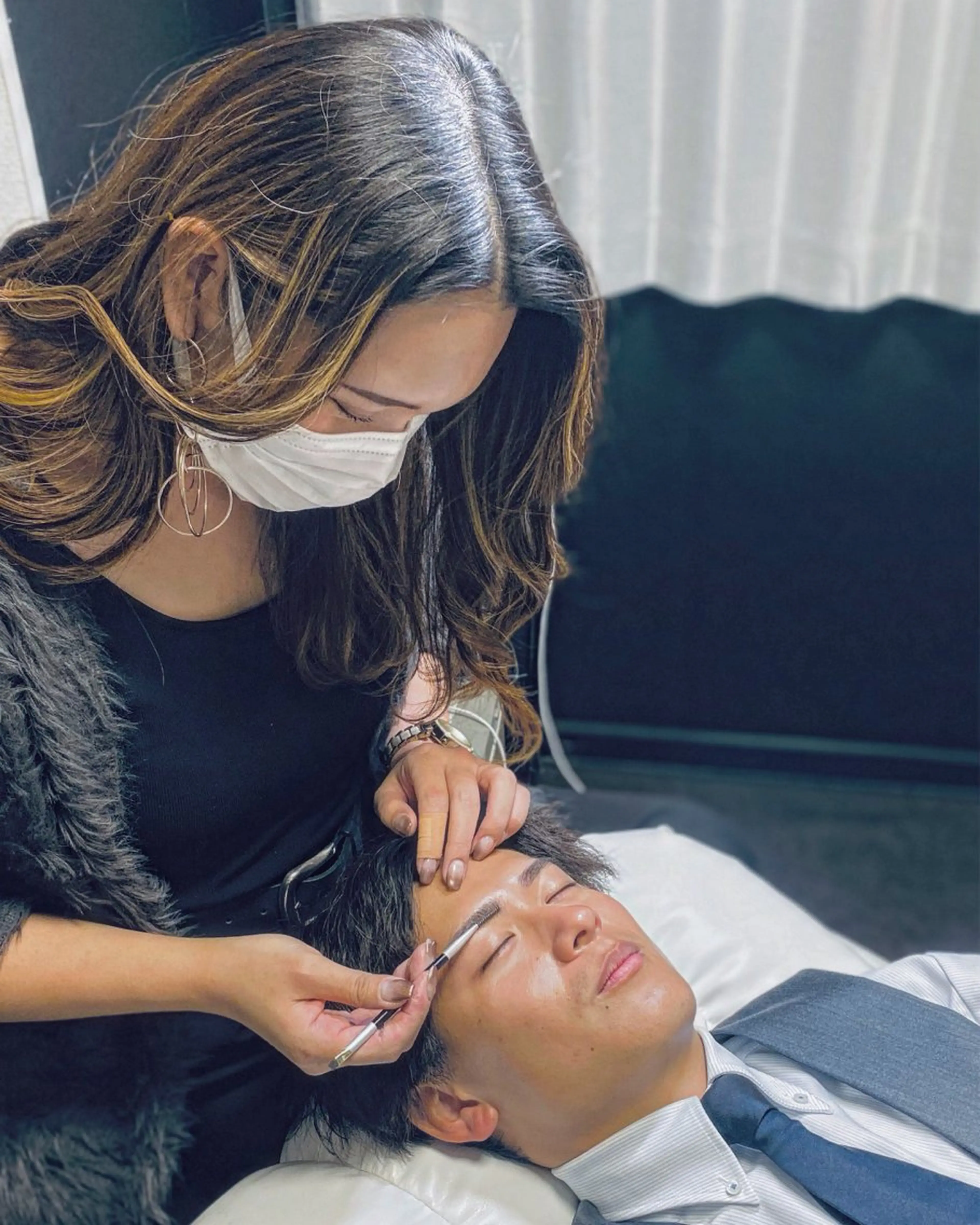 アイブロウ メンズアイブロウ Nao店長 /ルヴォルテ大須のマツエク・マツパデザイン