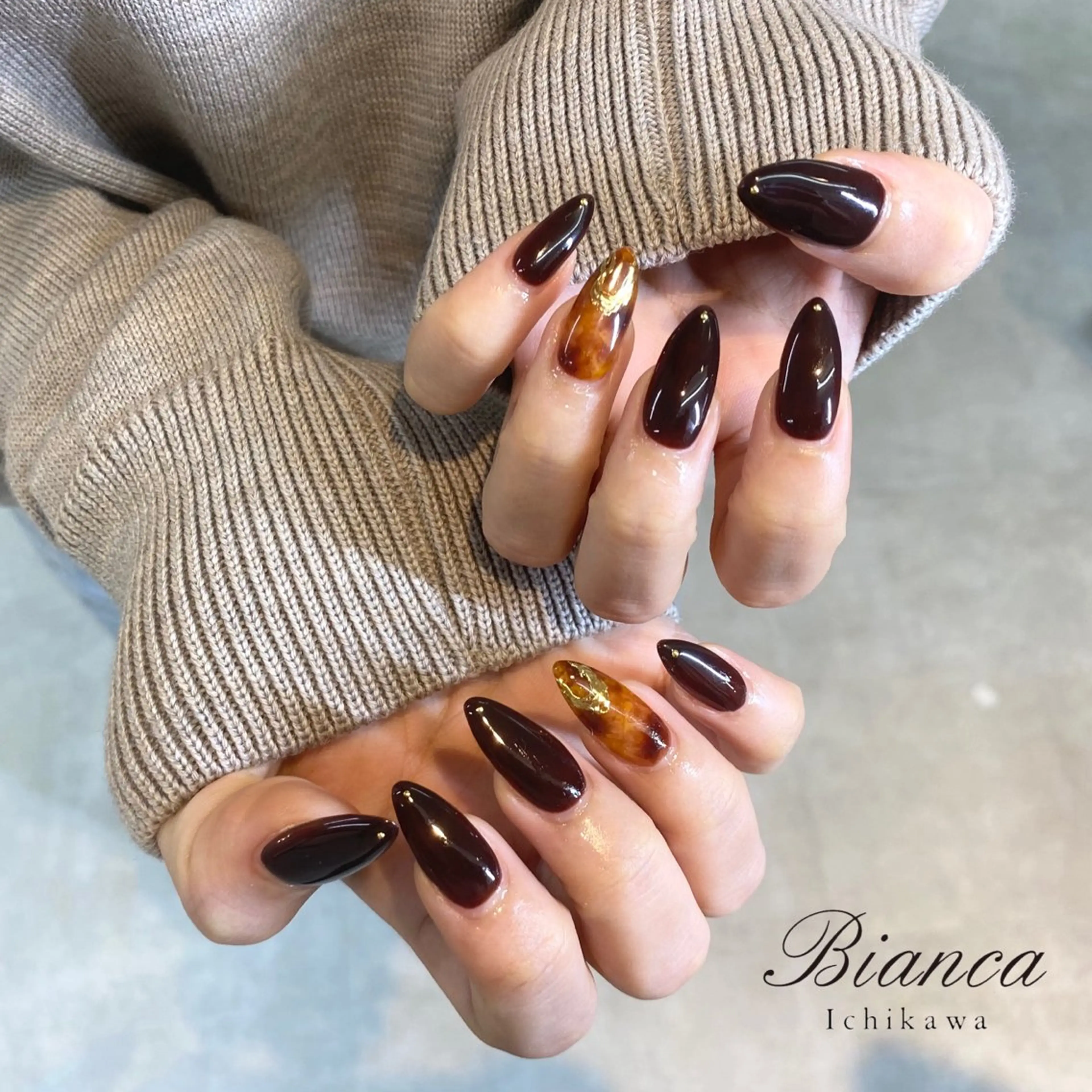 ネイル ハンドネイル Bianca 石井🎀のネイルデザイン