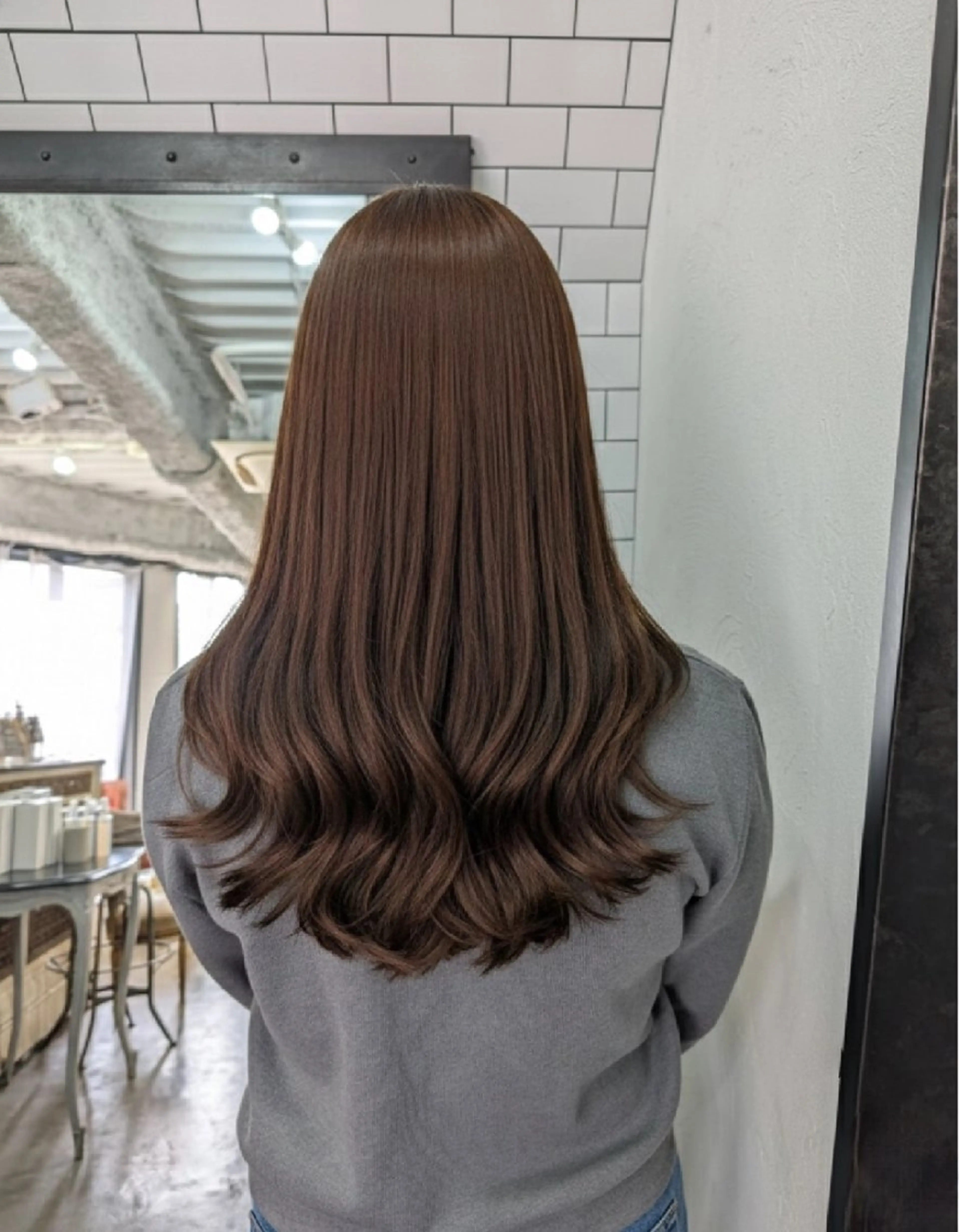 ロング カラー 髪質改善 ✨広島/legare 山村　麻美/髪質改善のヘアスタイル