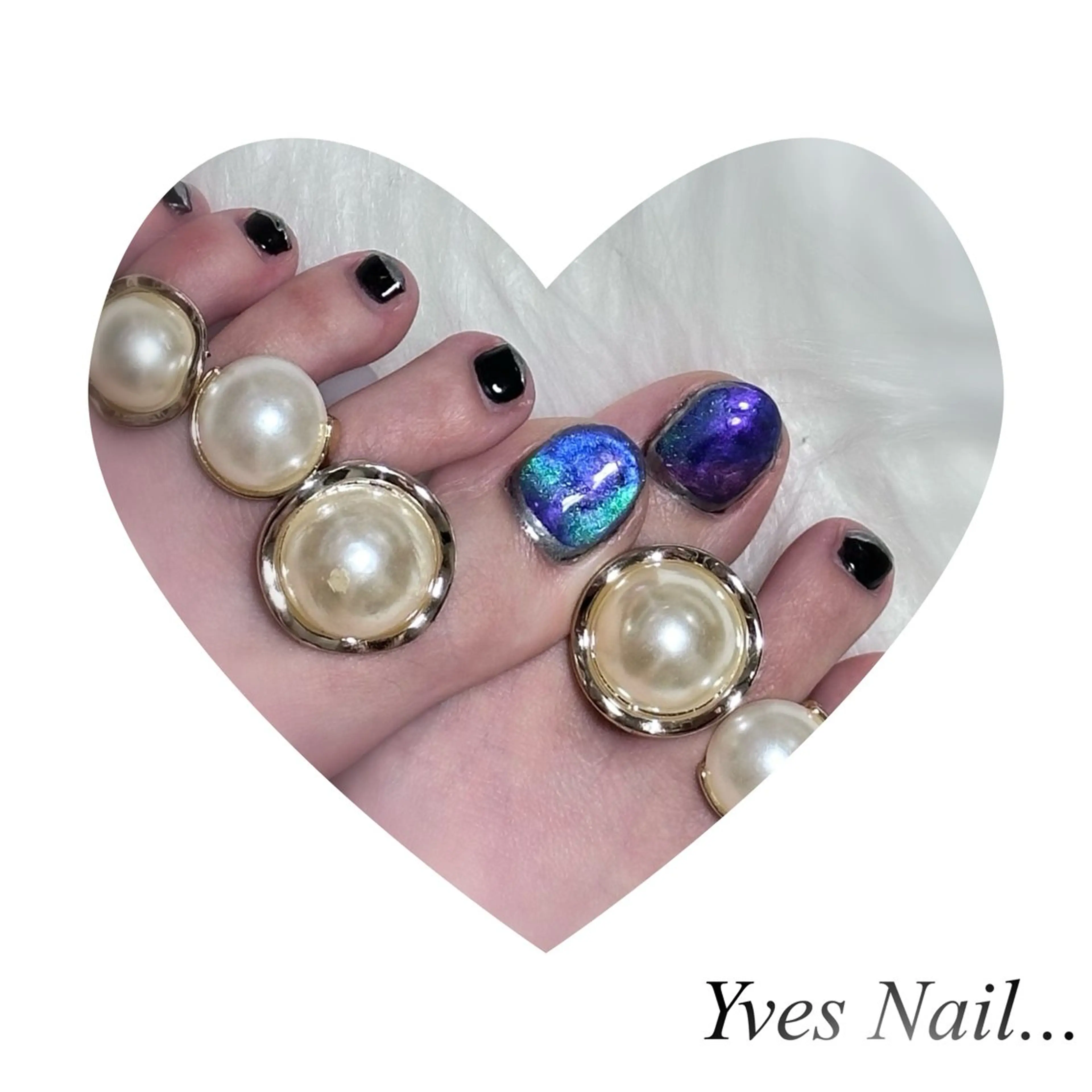 ネイル フットネイル マグネットネイル フットネイル kanno yのネイルデザイン