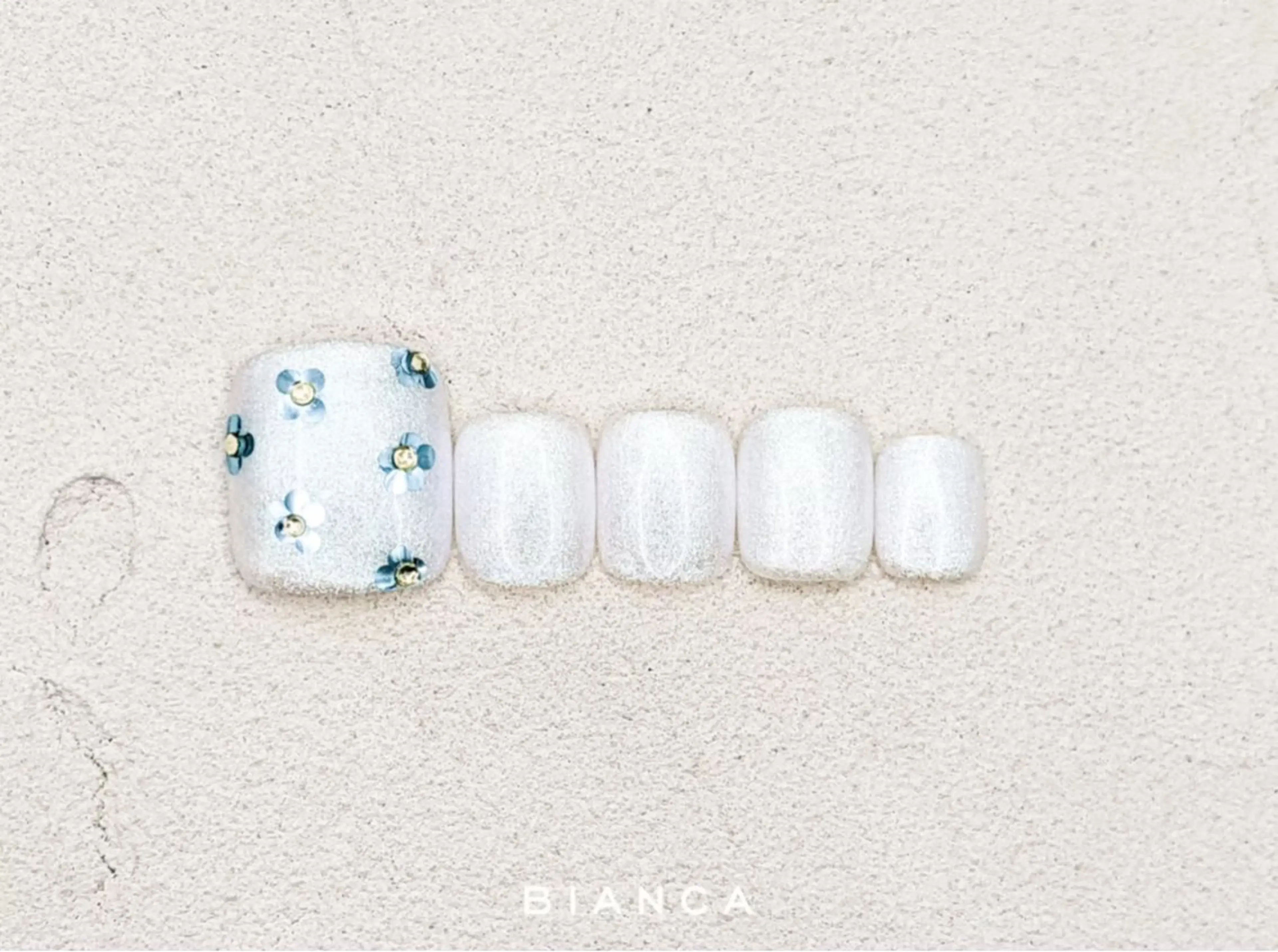 【オフなし】フット👣⸒⸒ワンポイントコース/錦糸町店/パラジェル変更可能の写真